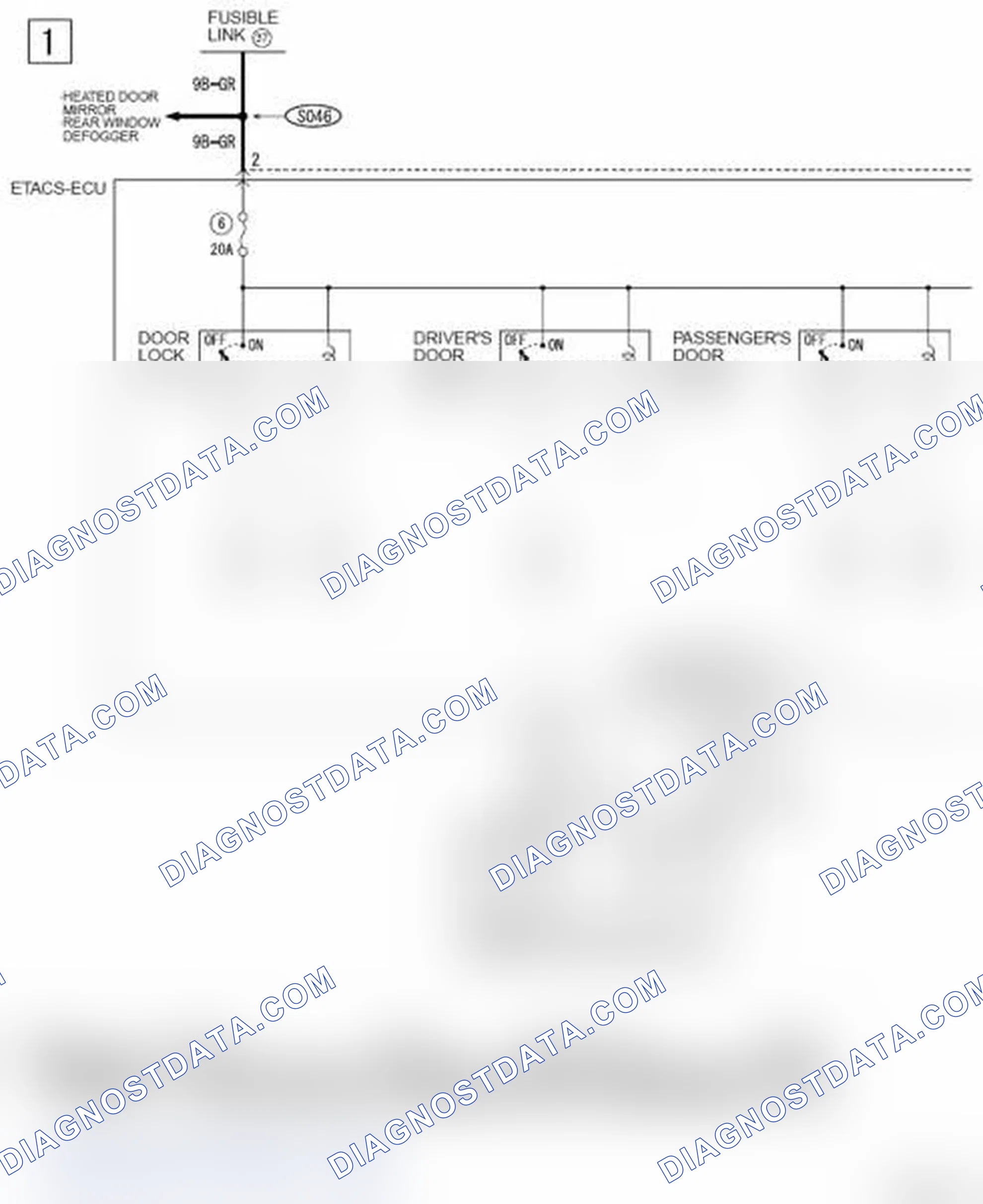 Scheme 783: CENTRAL DOOR LOCKING SYSTEM