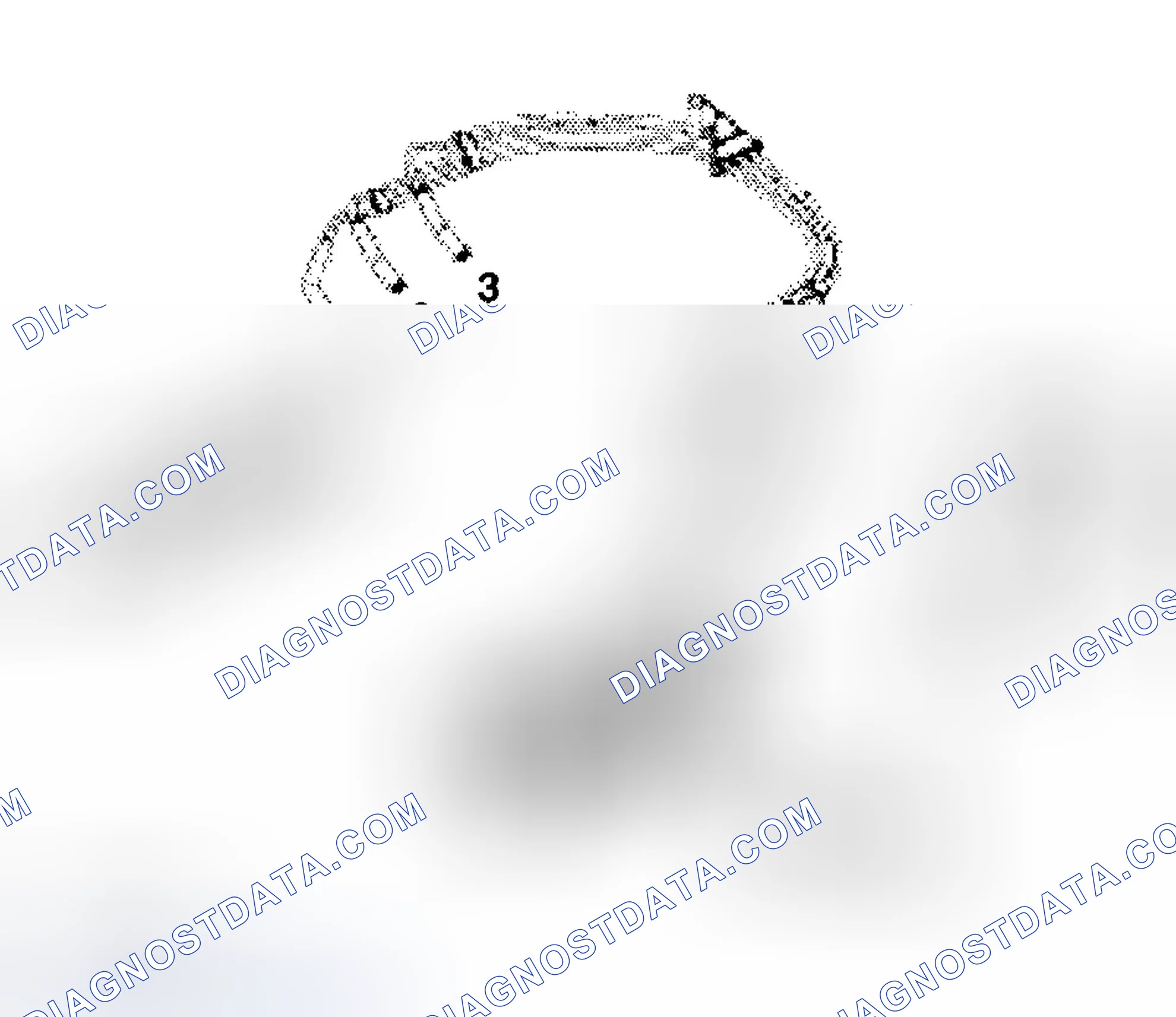 Scheme 9: Spark Plug Wire Routing (3.0L - VIN "2" & "U")