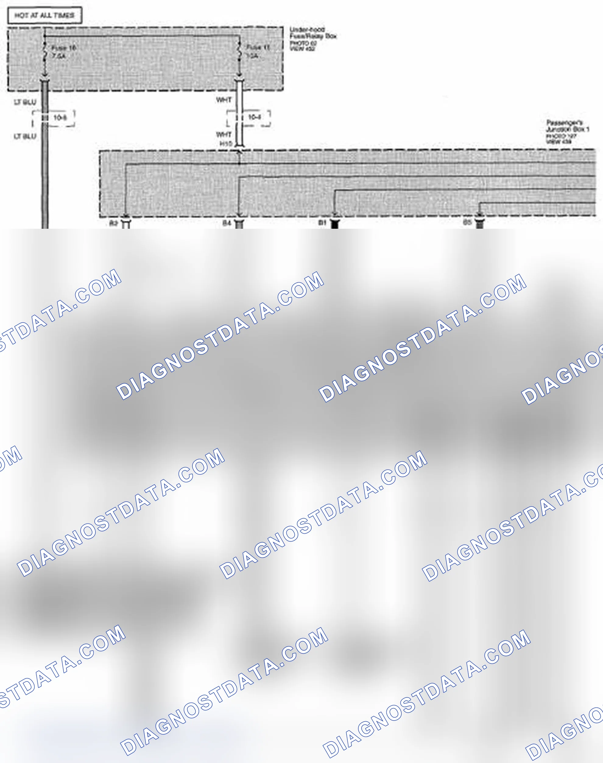Scheme 203: Reminder Systems, Key Light Timer And Low Oil Pressure Indicator Circuit Diagram (Page 73)