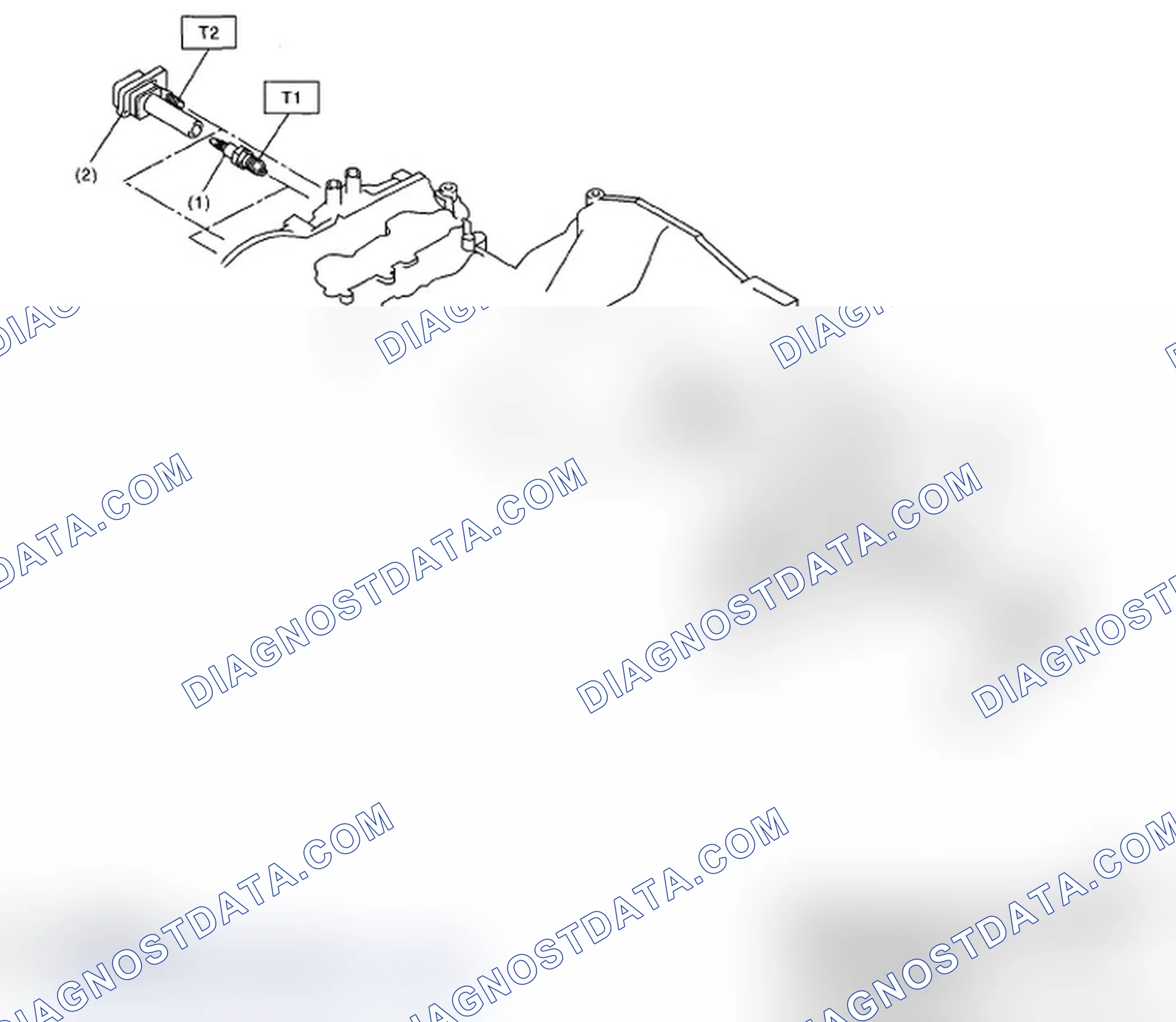 Scheme 21: Identifying Spark Plug, Ignition Coil And Ignitor Assy