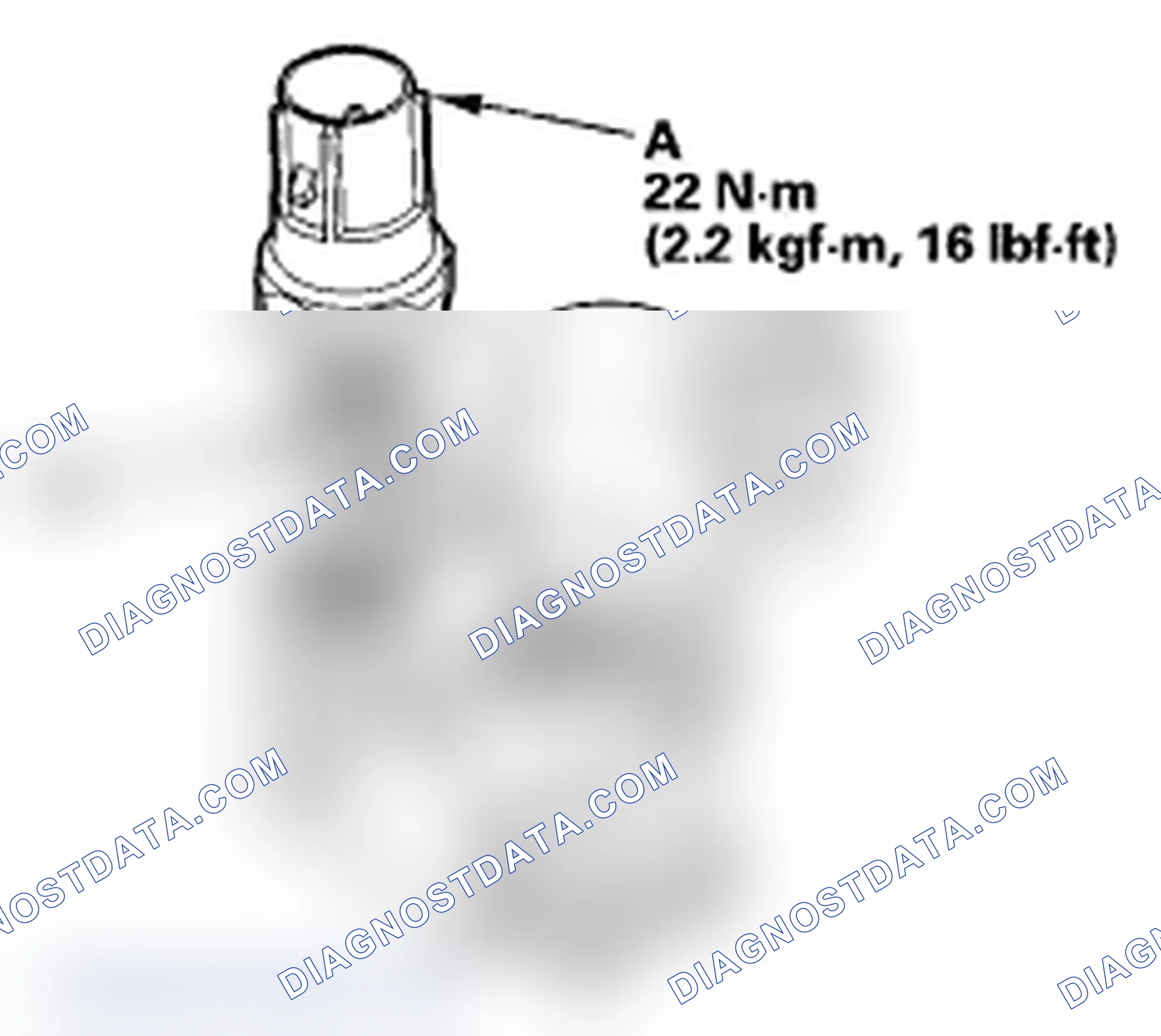 Scheme 221: Rocker Arm Oil Pressure Switch Removal/Installation