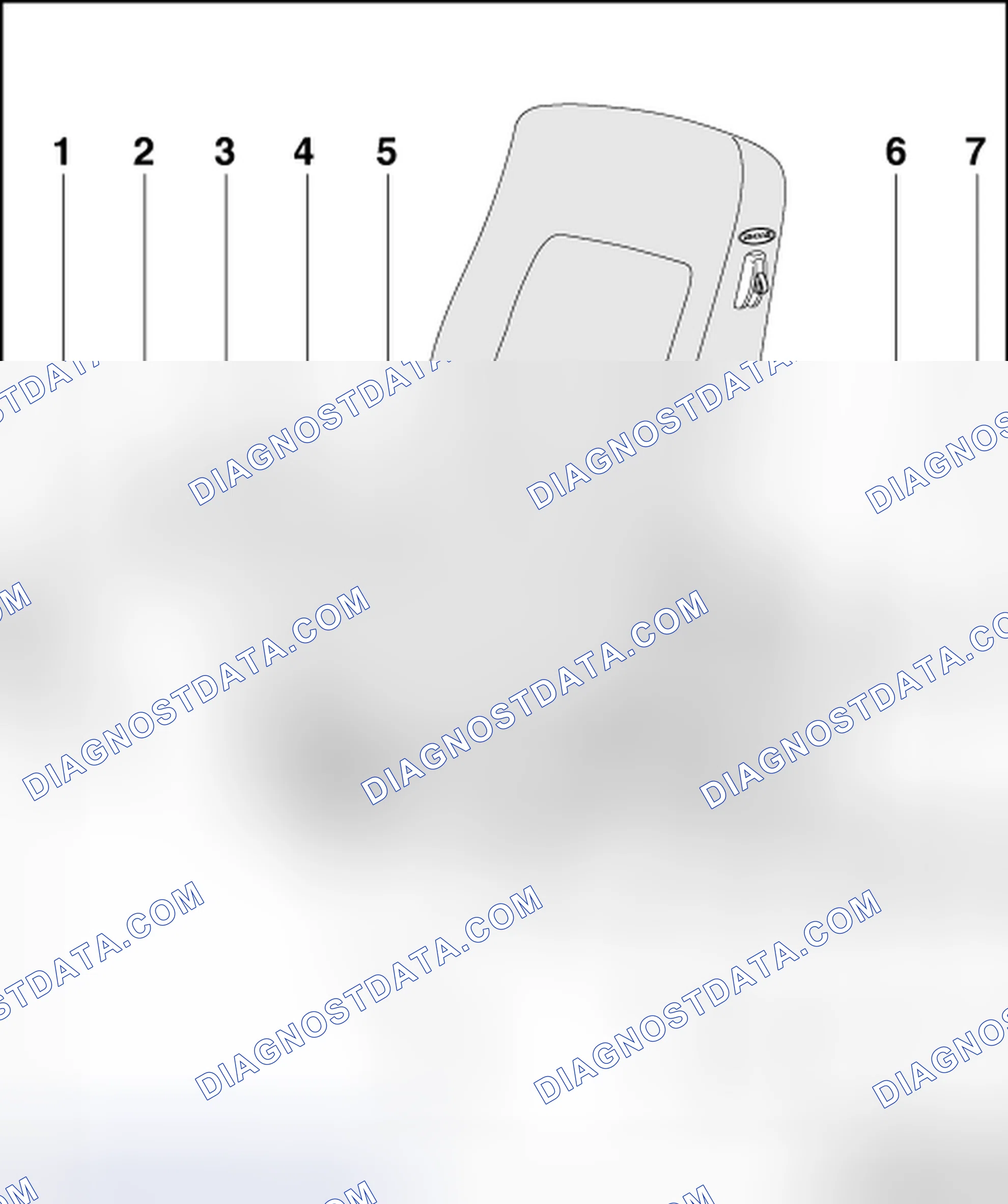 Scheme 46: FRONT BACKREST ASSEMBLY OVERVIEW