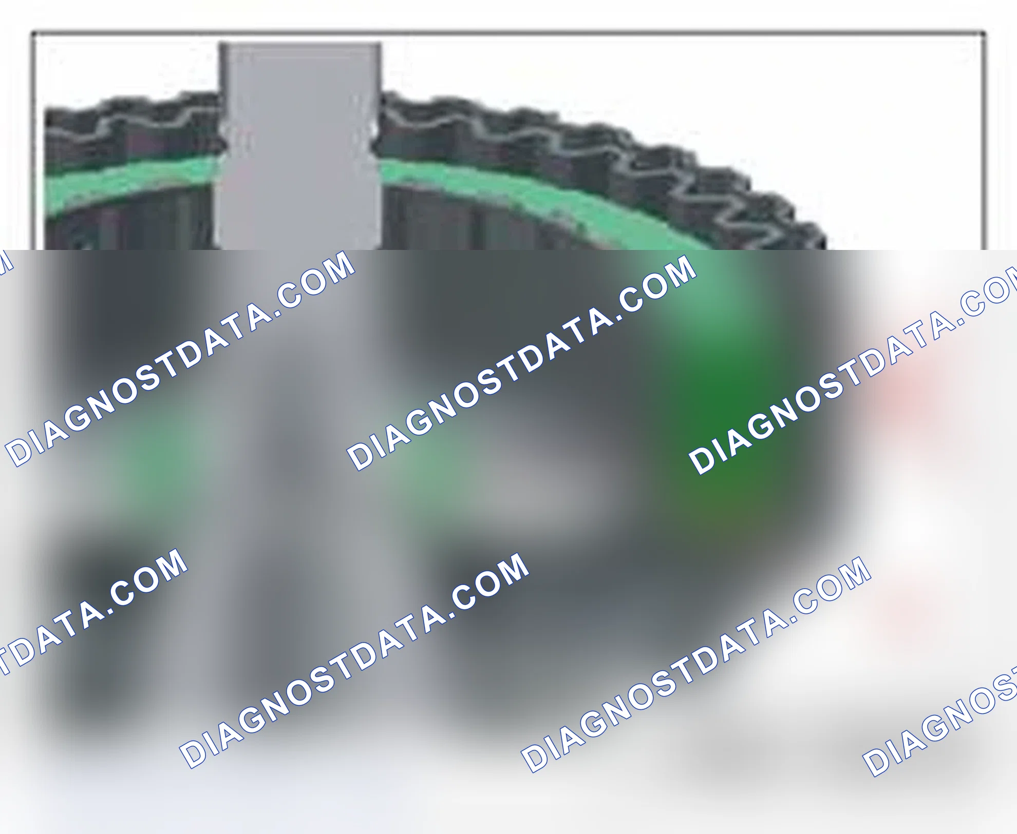 Scheme 1150: Input shaft with 7 lining discs, adjusting with air gap determination