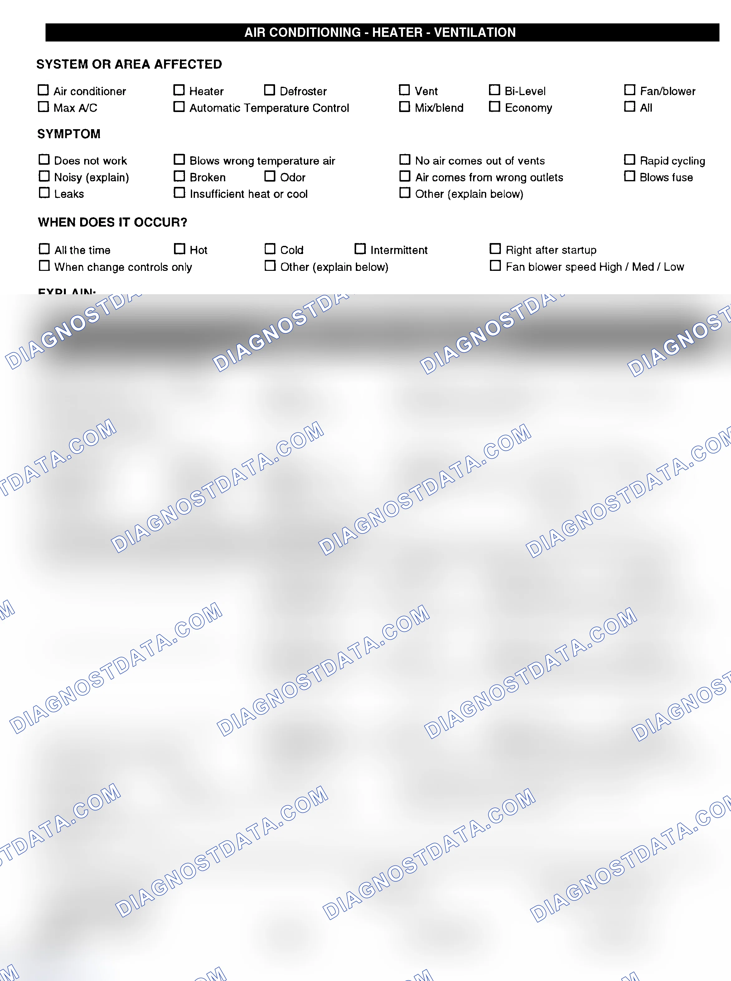 Scheme 4: Symptom Check List - Page 3