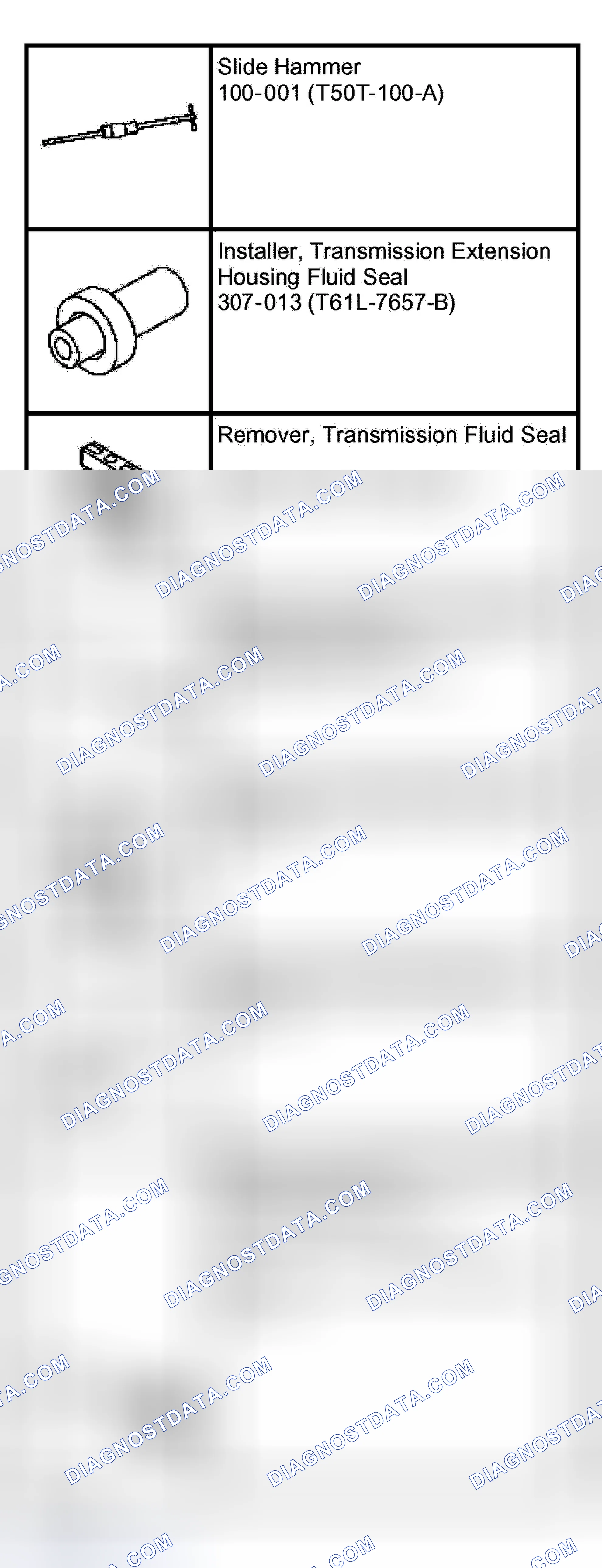 Scheme 347: EXTENSION HOUSING SEAL AND BUSHING