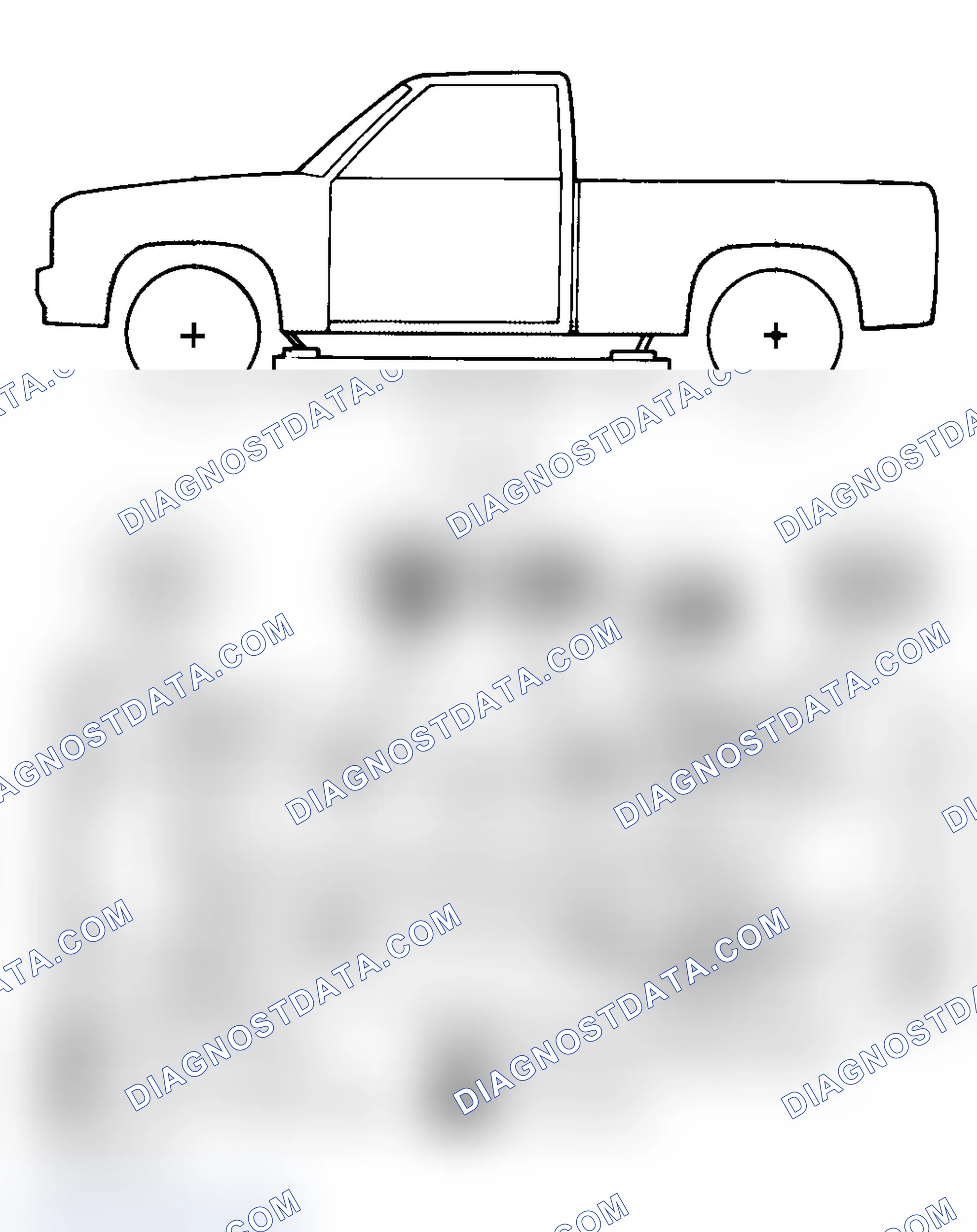 Scheme 5: Identifying Hoisting & Jacking Locations Courtesy of Chrysler Corp.