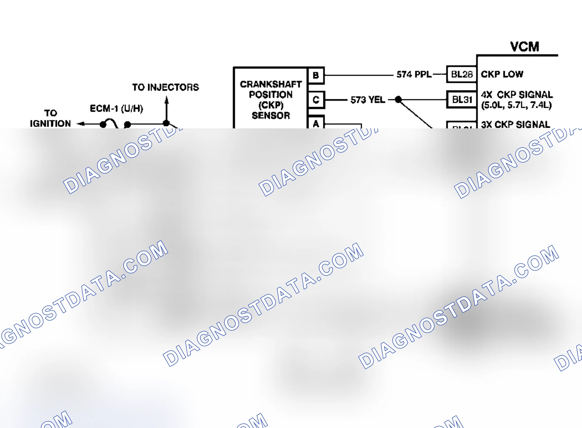 Scheme 88: DTC P1351 Schematic