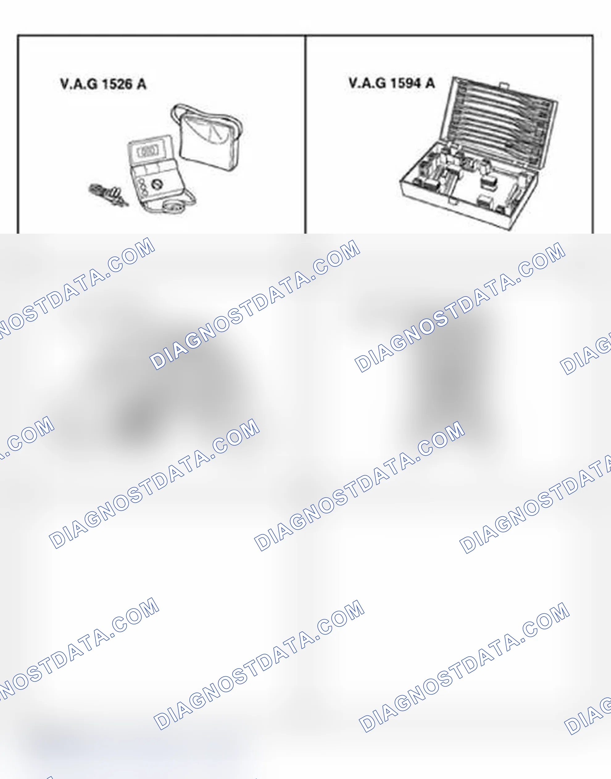 Scheme 77: Special tools and equipment