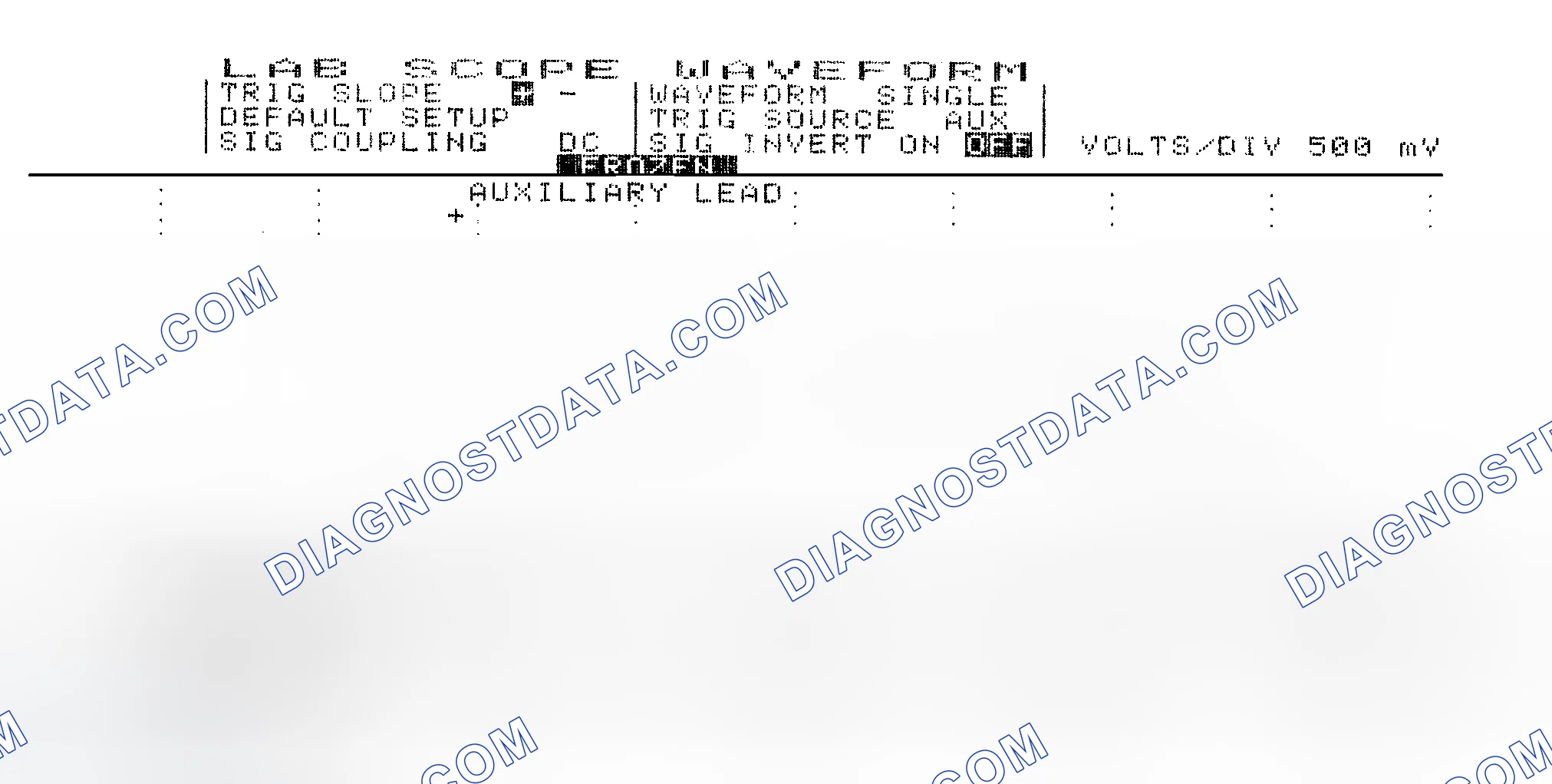 Scheme 14: Single Injector w/Excessive Current Flow - Current Pattern