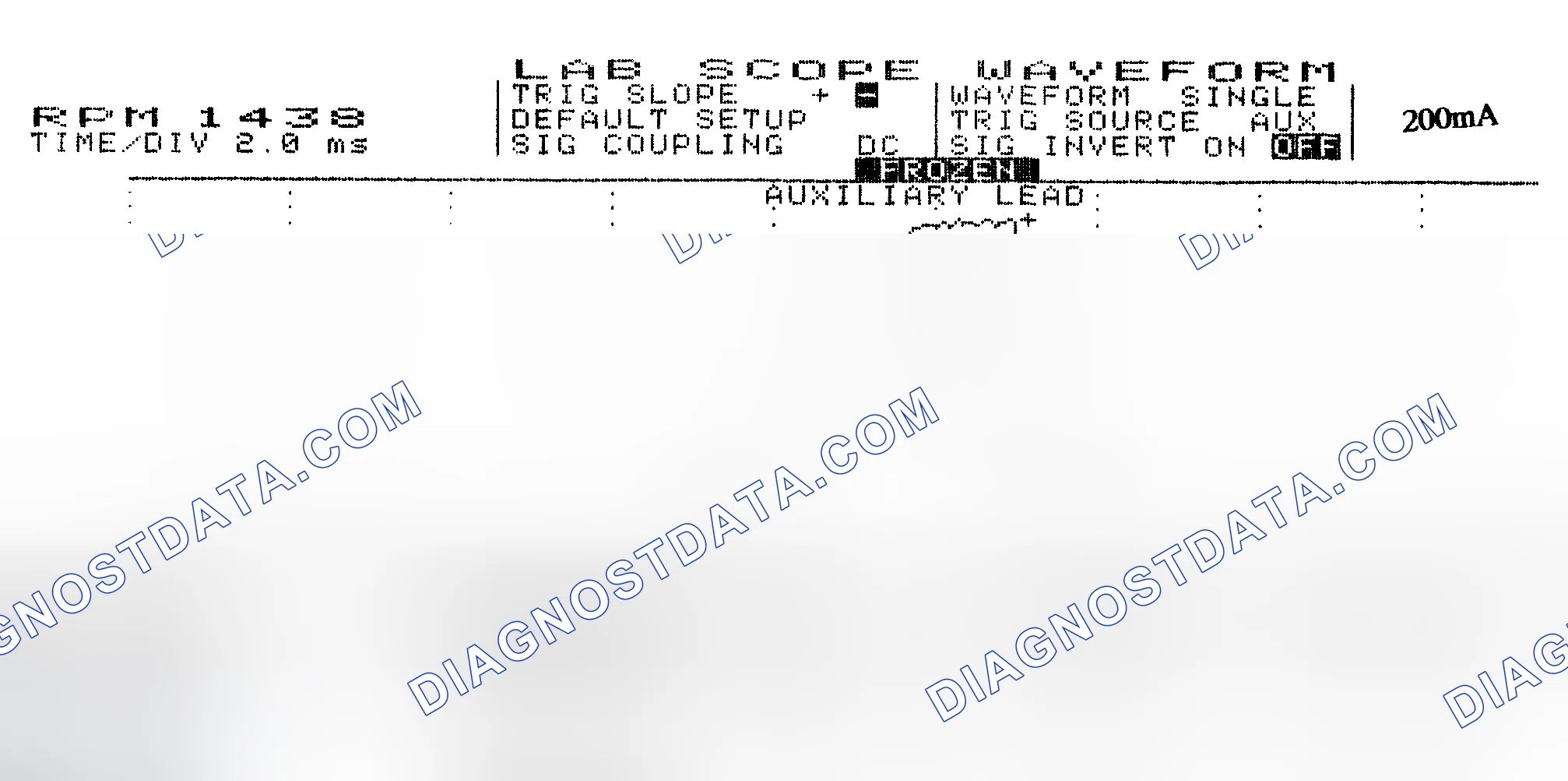 Scheme 15: Single Injector w/Normal Current Flow - Current Pattern