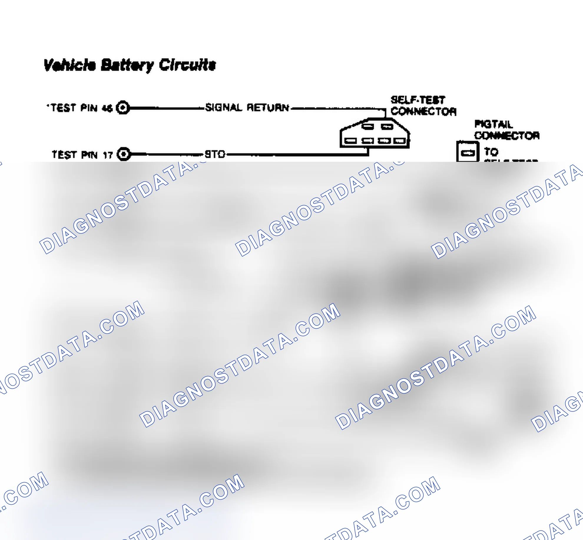 Scheme 9: Vehicle Battery Circuits