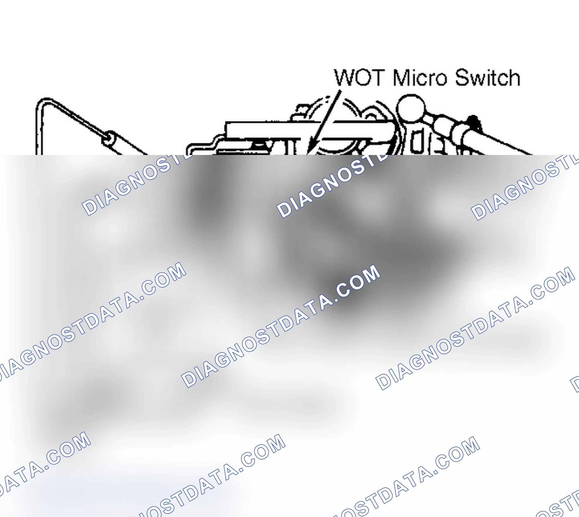 Scheme 18: WIDE OPEN THROTTLE MICROSWITCH