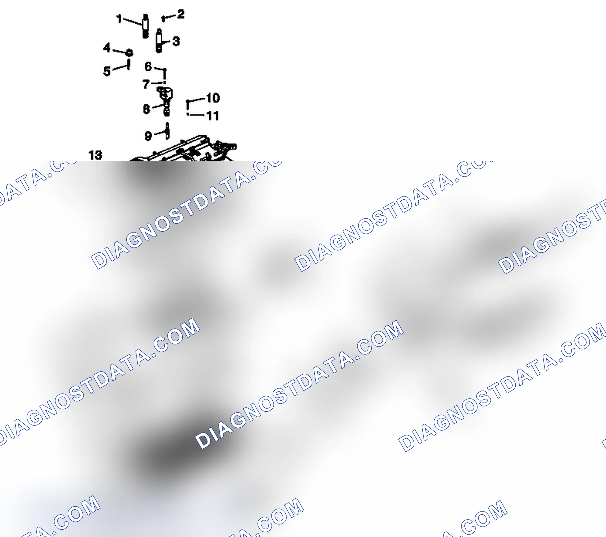 Scheme 1: Cylinder Head and Components