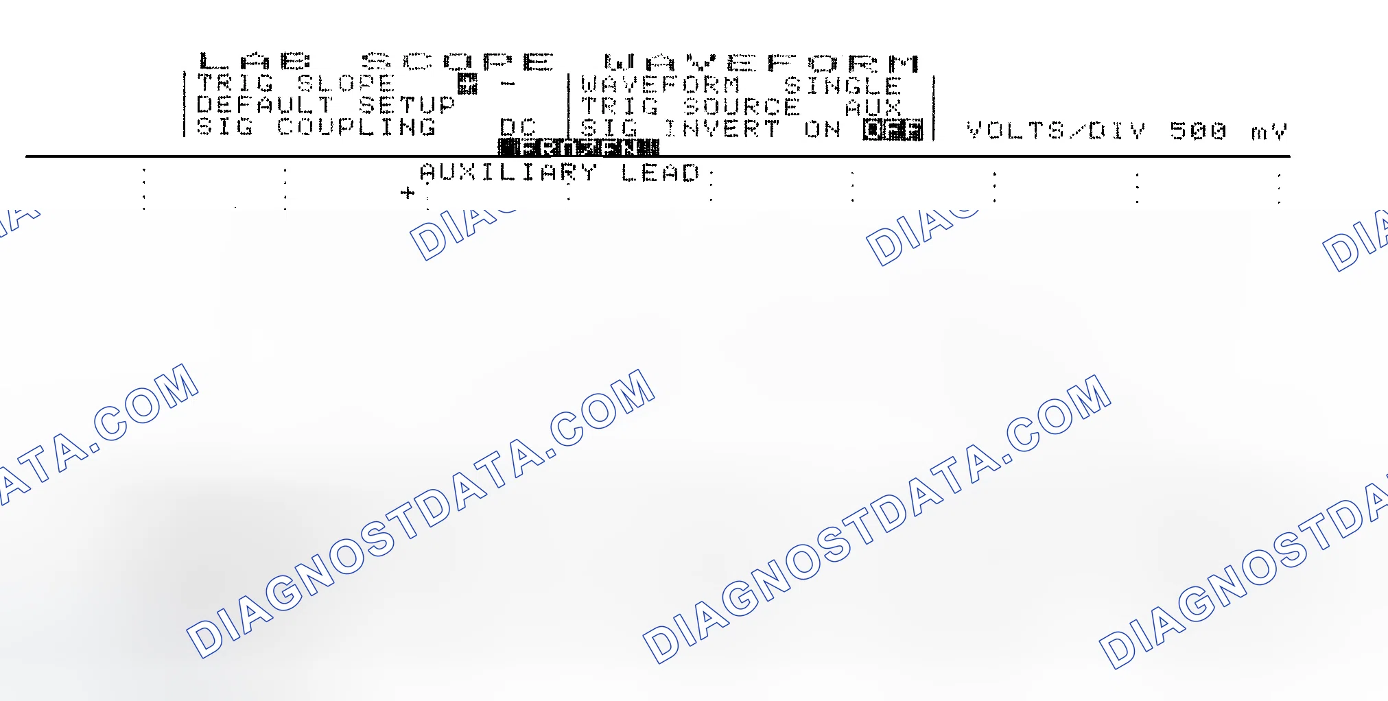 Scheme 14: Single Injector w/Excessive Current Flow - Current Pattern