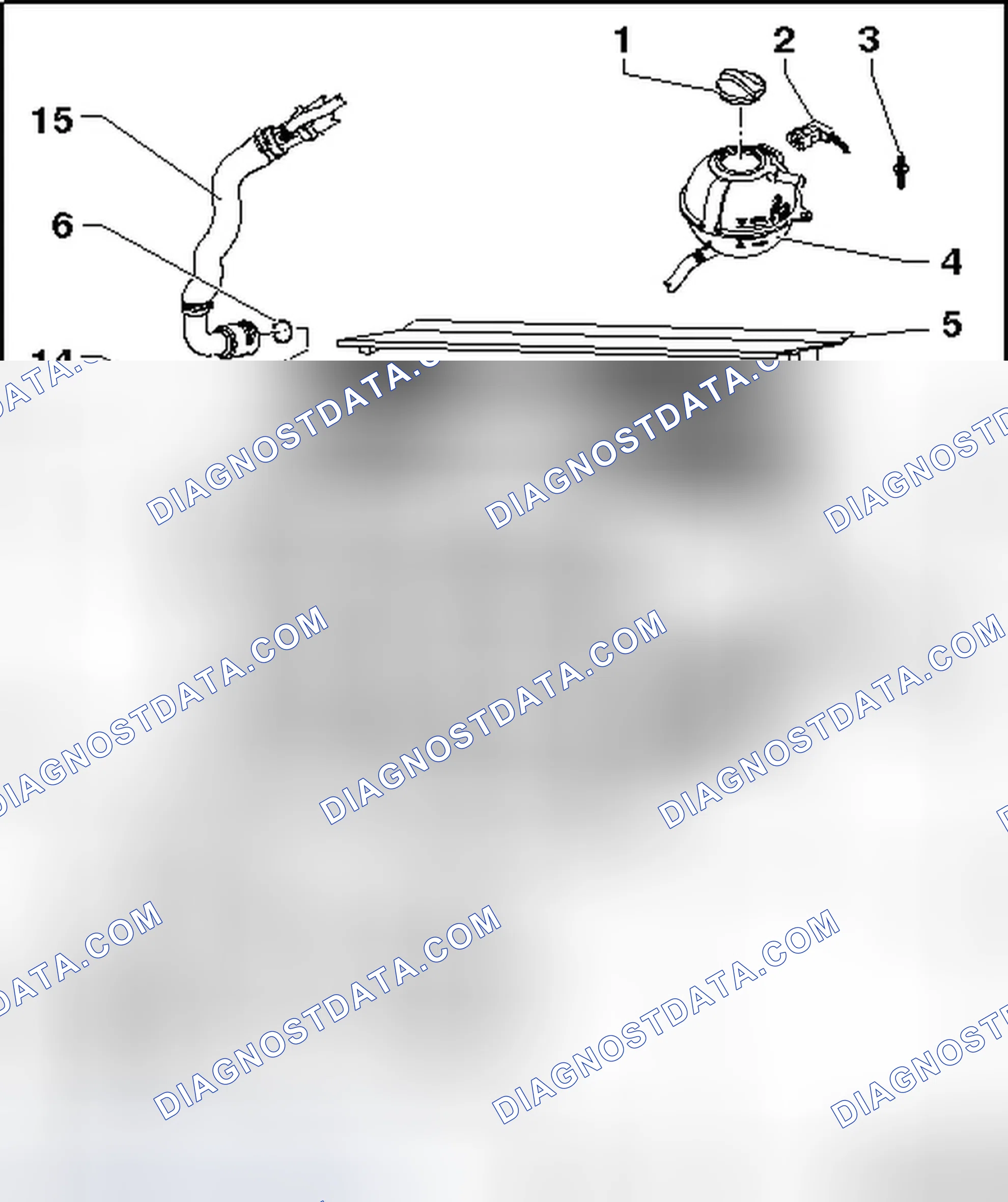 Scheme 5: COOLING SYSTEM COMPONENTS OVERVIEW, BODY SIDE