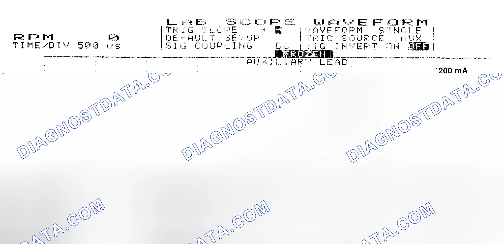 Scheme 17: Single Injector w/Normal Current Flow - Current Pattern