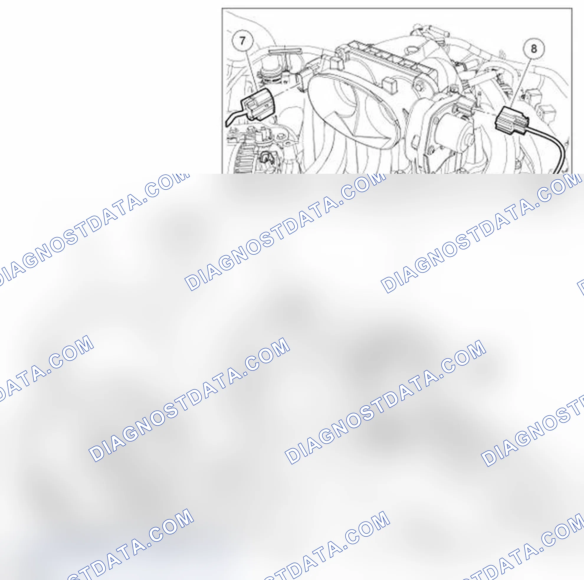 Scheme 278: PCV Tube, Body Vacuum Tube Connector, Coolant Heated PCV Fitting Coolant Hoses, Throttle Position (T