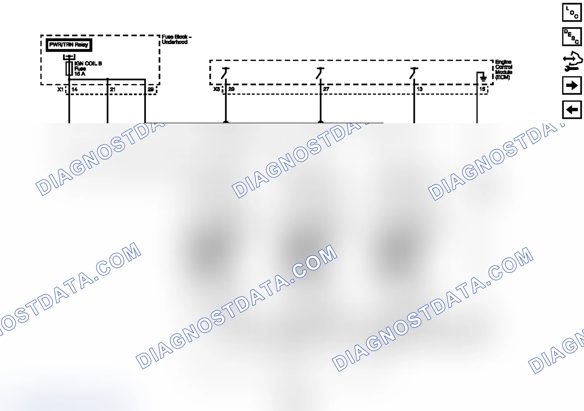 Scheme 83: Ignition Controls- Bank 2 Ignition System