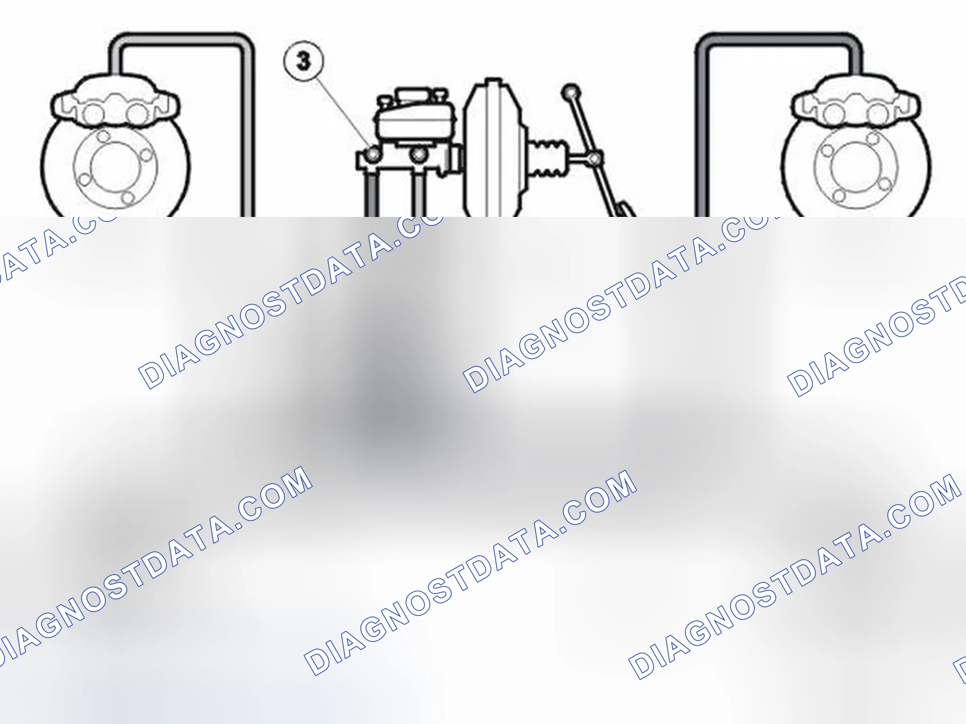 Scheme 316: HYDRAULIC BRAKING SYSTEM
