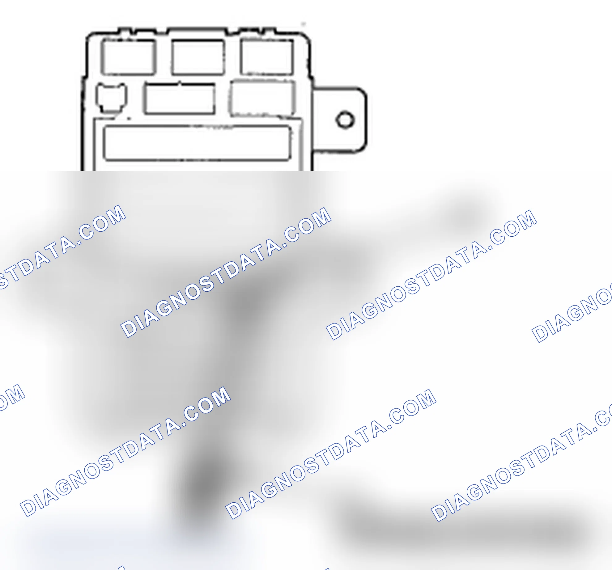 Scheme 9: Troubleshooting - B-CAN System Diagnosis Test Mode 1 and Test Mode 2 (without the HDS)