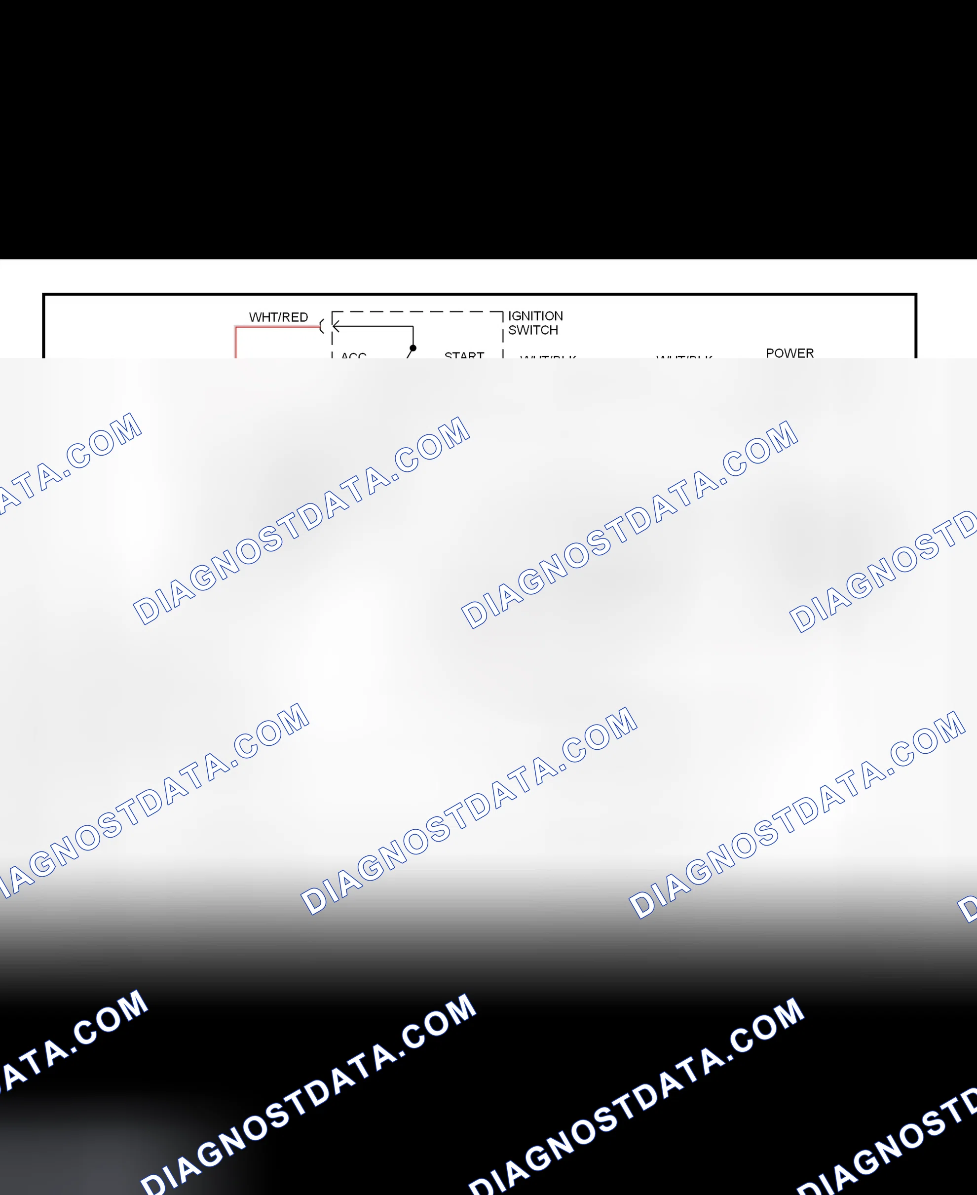 Scheme 2: Starting System Wiring Diagram (MX-5 Miata)
