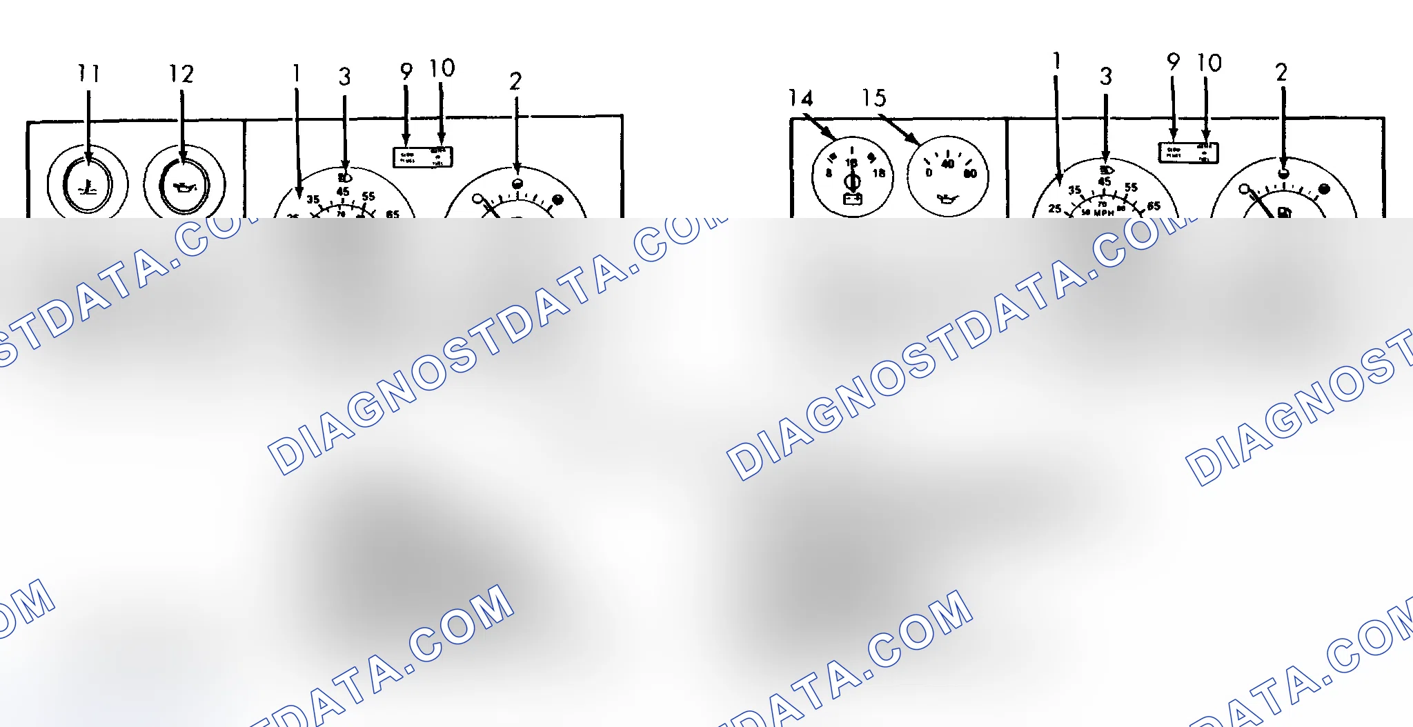 Scheme 1: SERVICE INDICATOR & WARNING LIGHTS