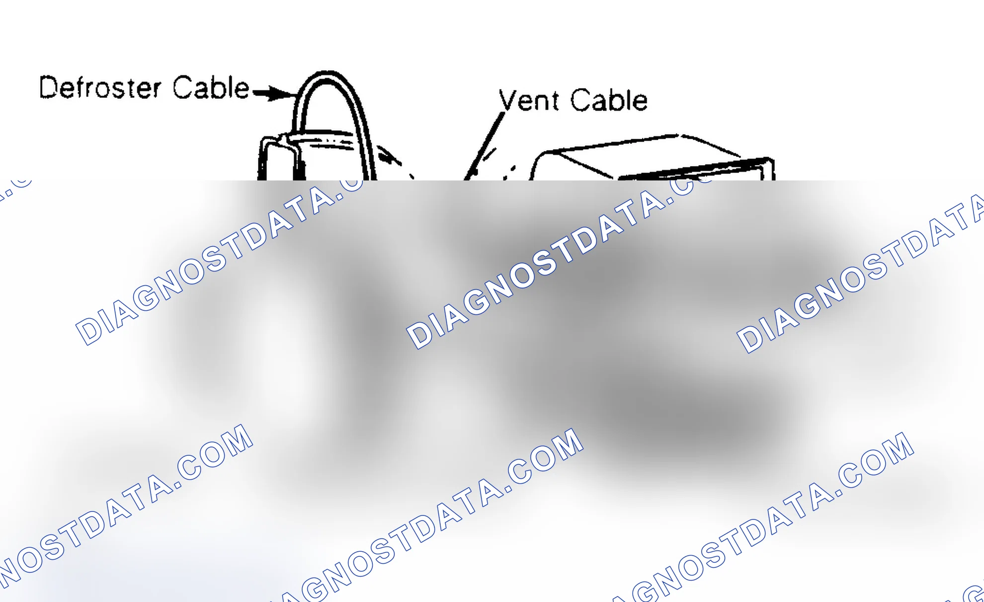 Scheme 2: Typical Cable Routing of "A" Series Vehicles