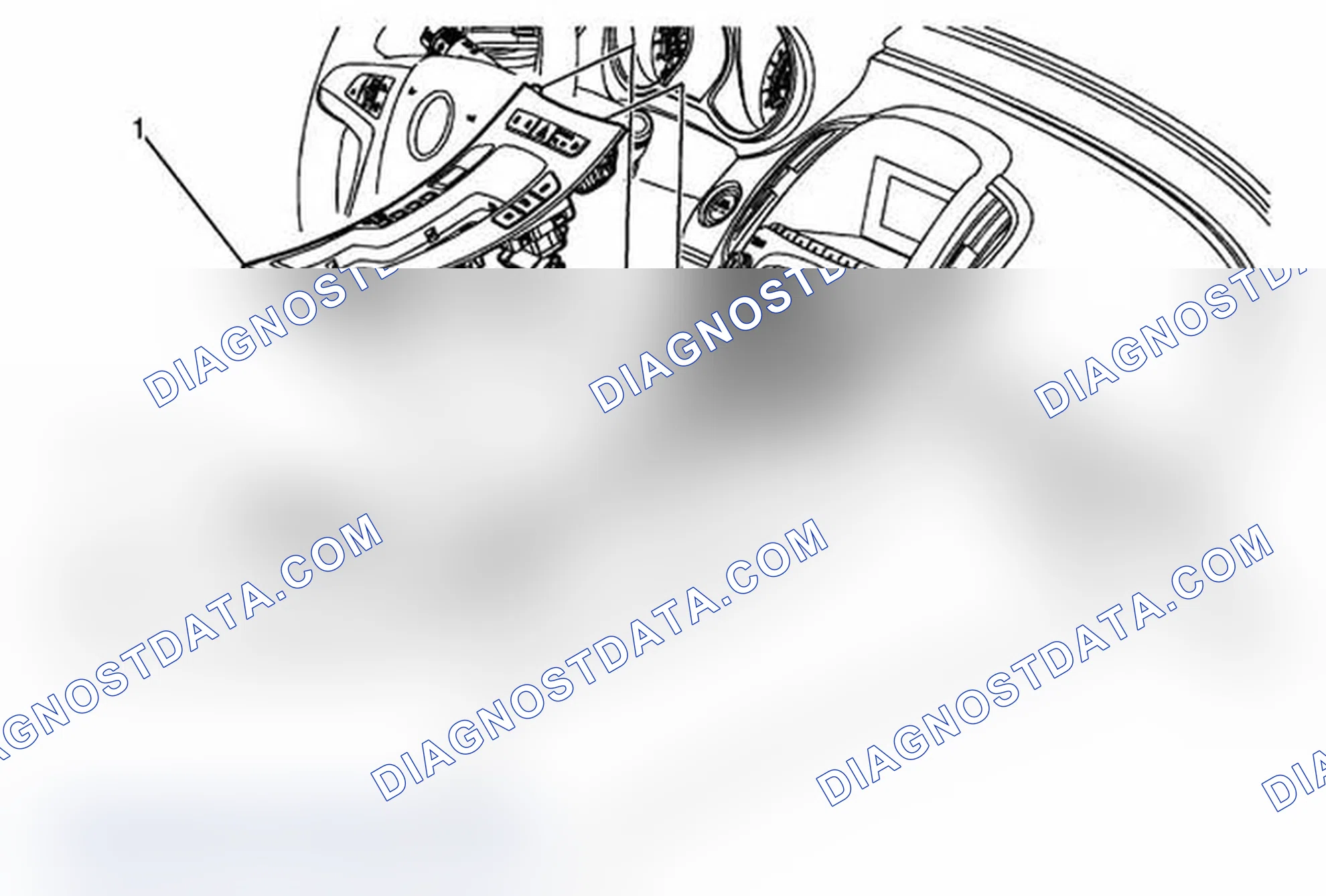 Scheme 66: Automatic Transmission Control Indicator Bezel Replacement