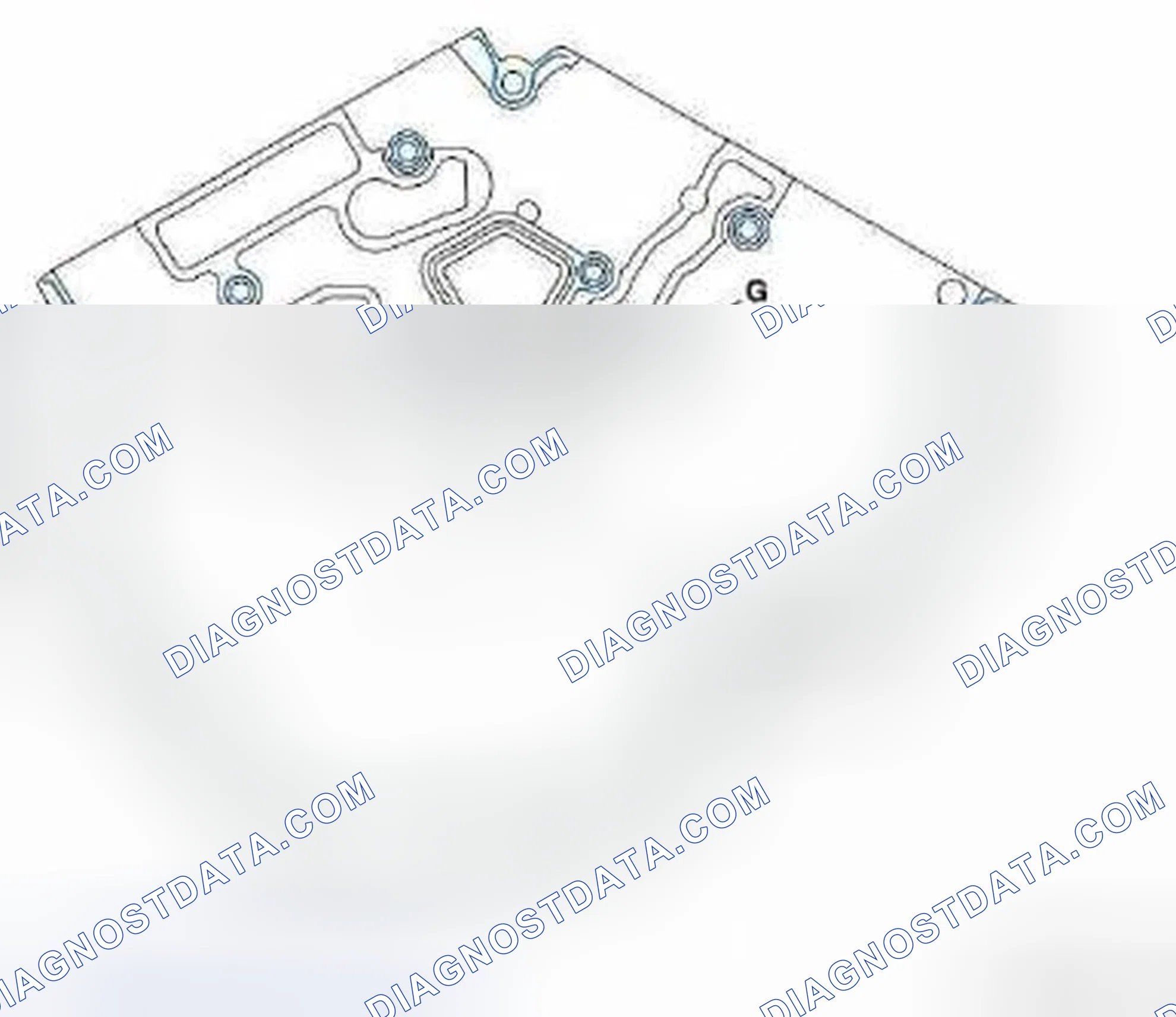 Scheme 396: Identifying Timing Case Cover Sealant Points