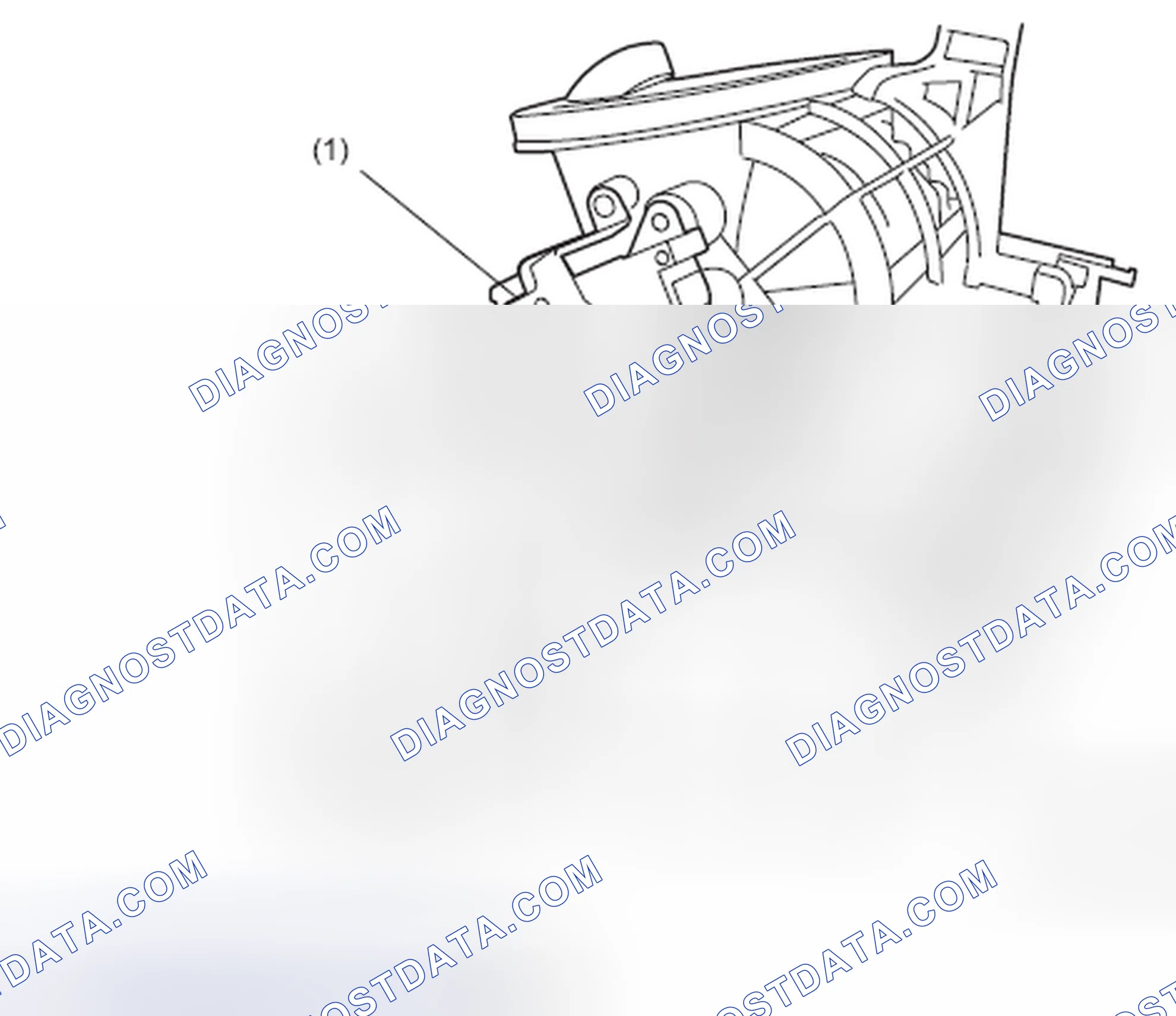 Scheme 38: FRESH/RECIRC DOOR ACTUATOR