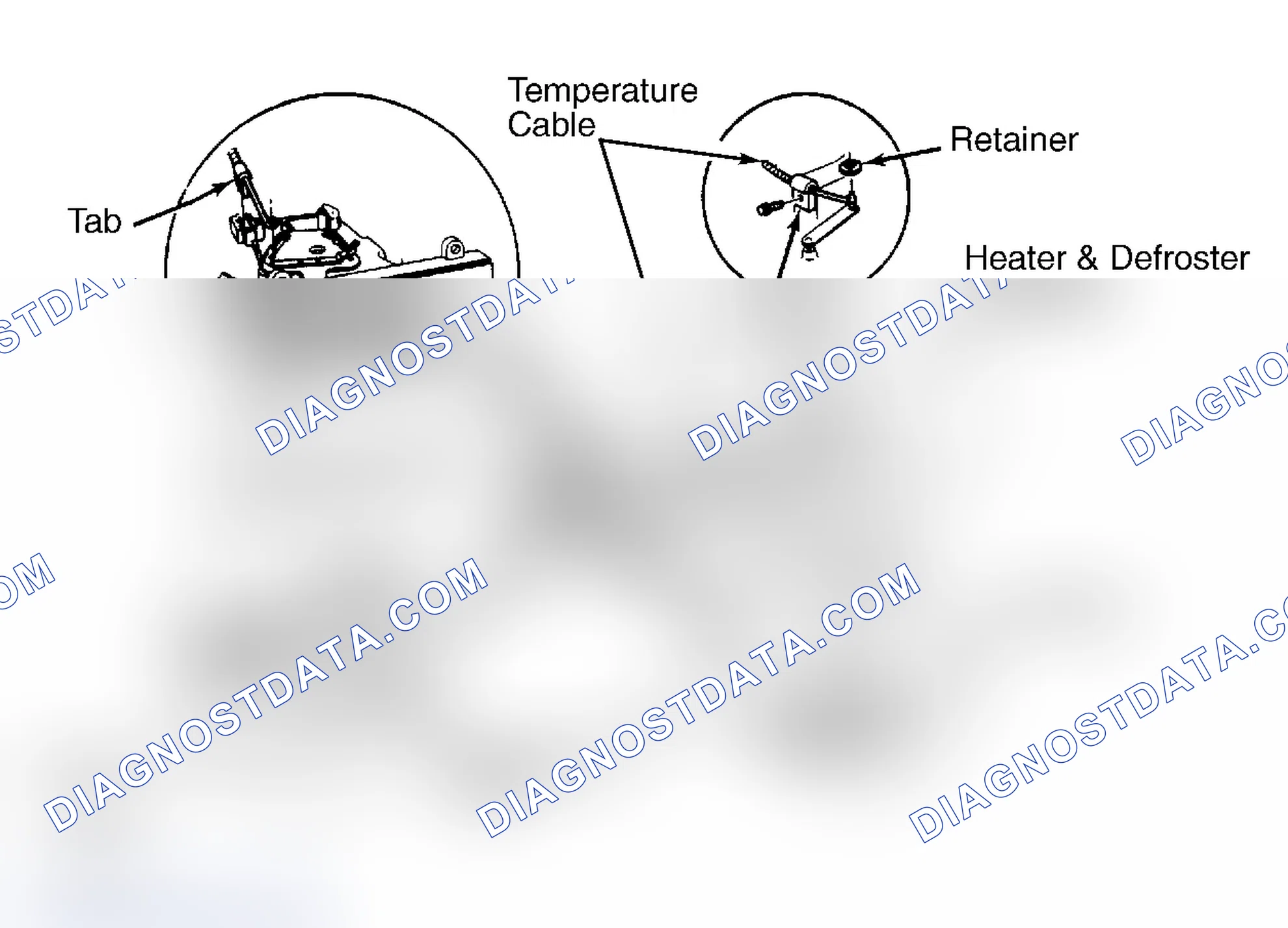 Fig. 7: Heater Systems (Pickup) Pickup is shown. Blazer/Jimmy are similar. Courtesy of General Motors Corp.