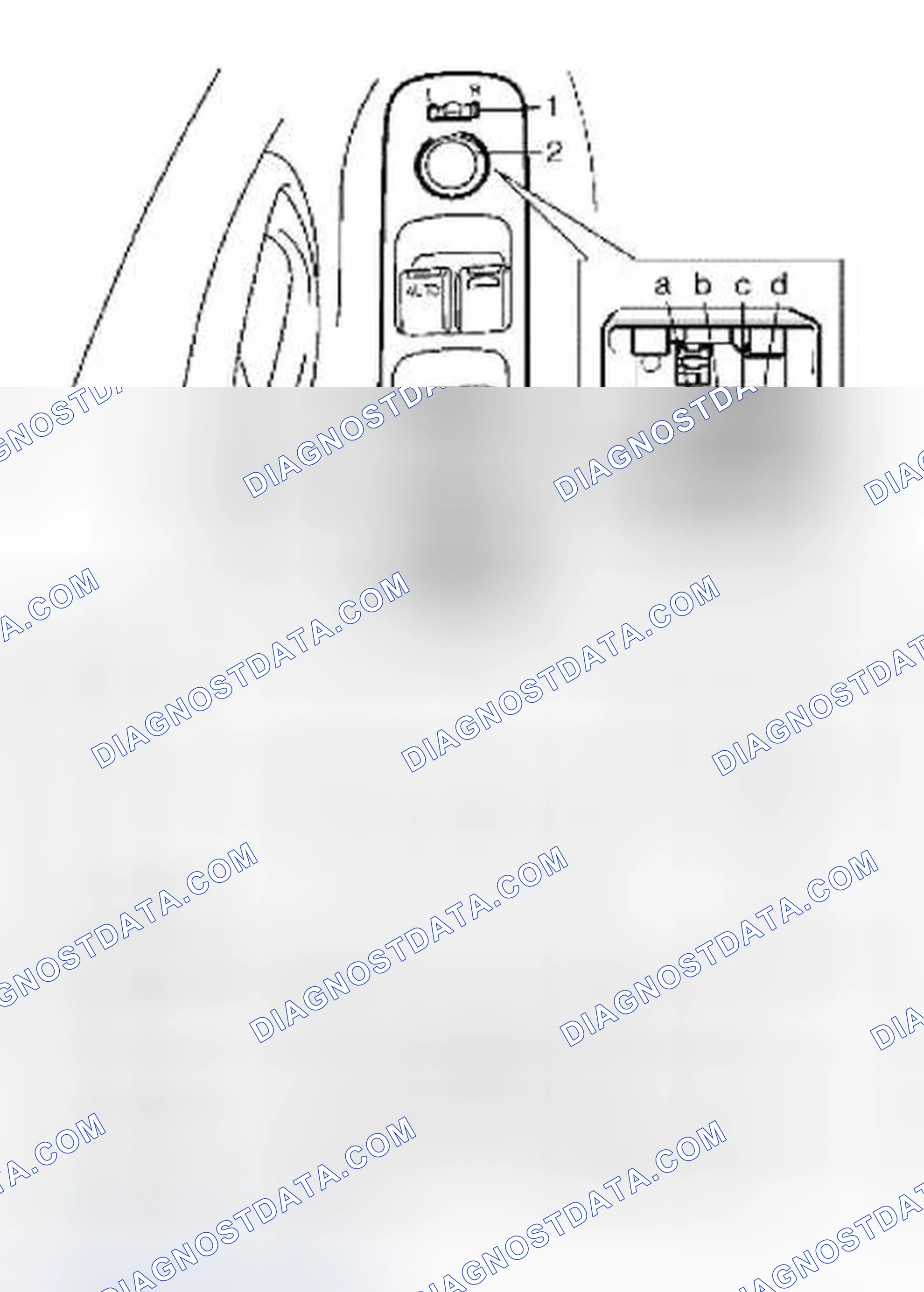 Scheme 47: Power Door Mirror Switch Inspection