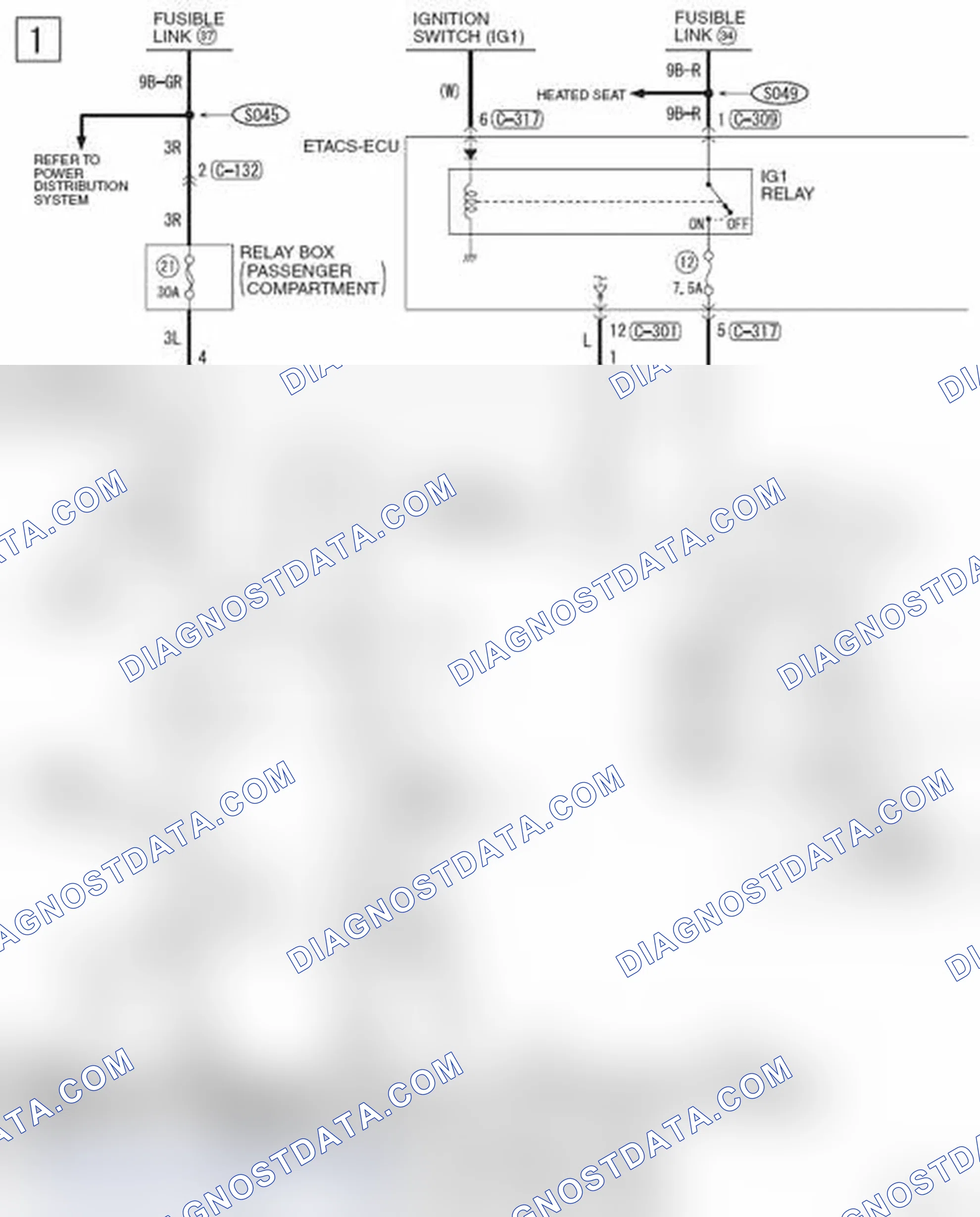 Scheme 333: HEATED DOOR MIRROR