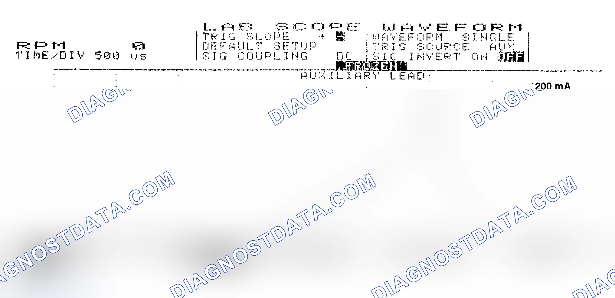 Scheme 17: Single Injector w/Normal Current Flow - Current Pattern