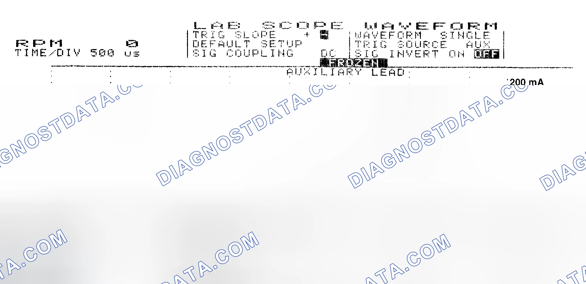 Scheme 17: Single Injector w/Normal Current Flow - Current Pattern