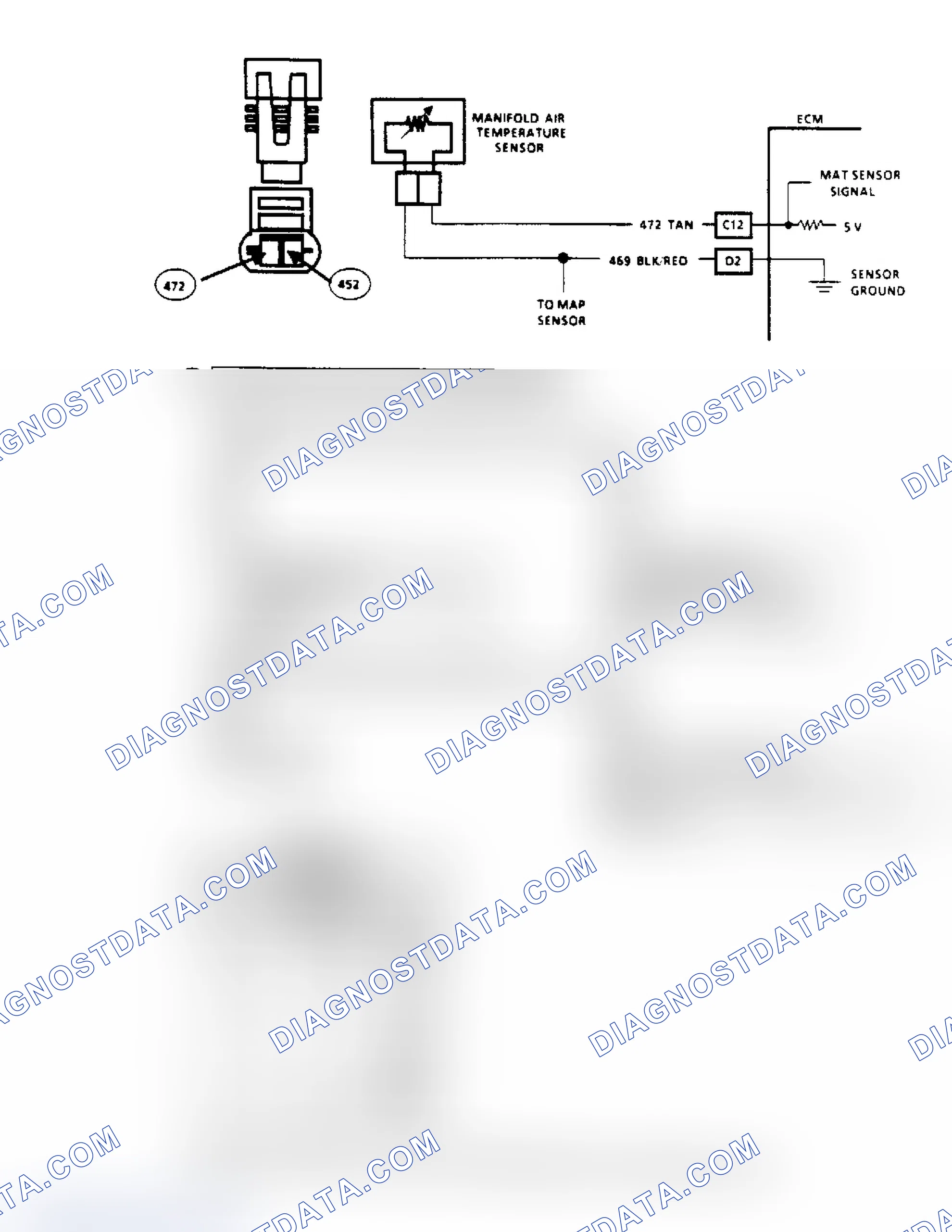 Scheme 62: Code 25: MAT Sensor Temp High (2.5L)