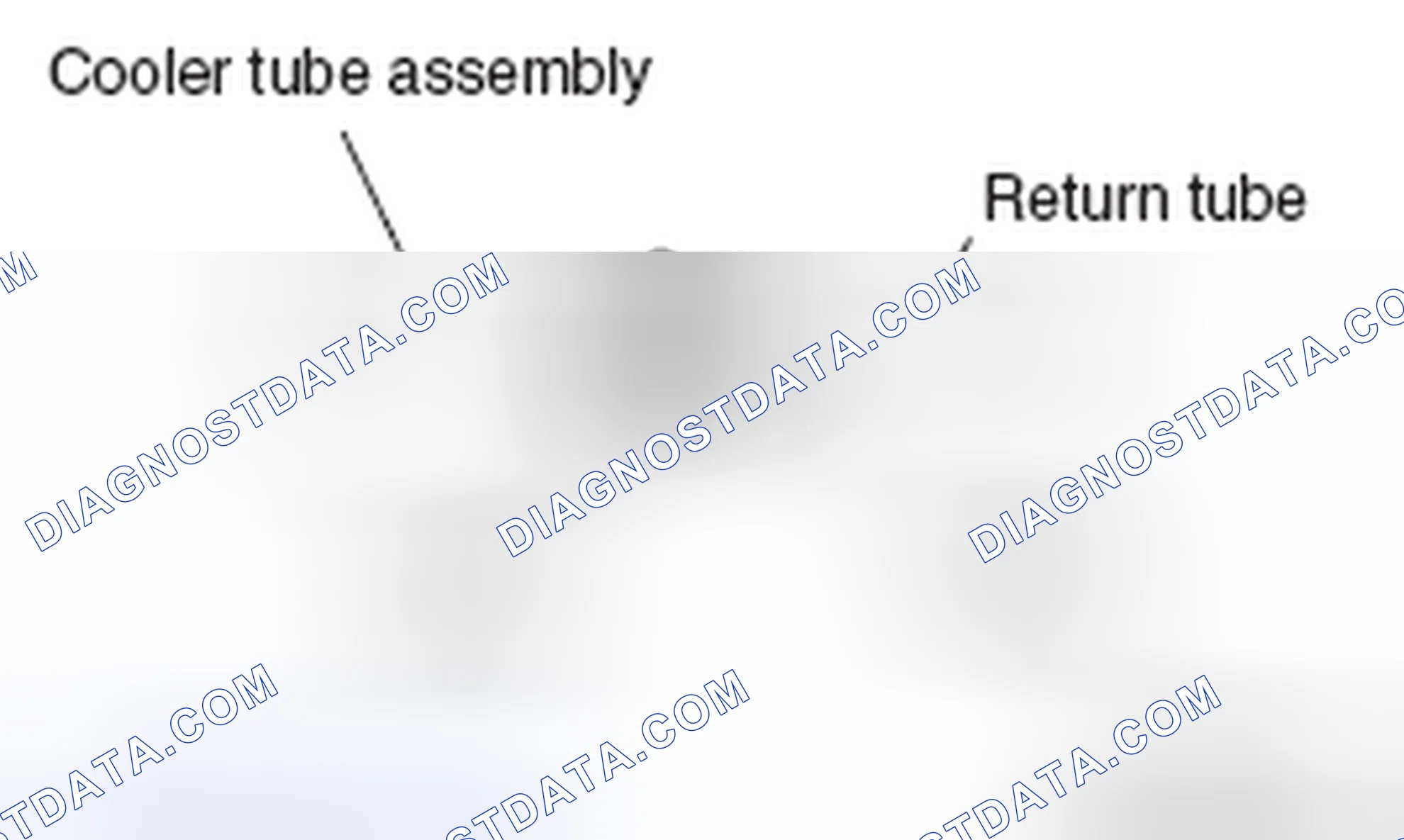 Scheme 29: >> A << COOLER TUBE ASSEMBLY/RETURN TUBE ASSEMBLY INSTALLATION