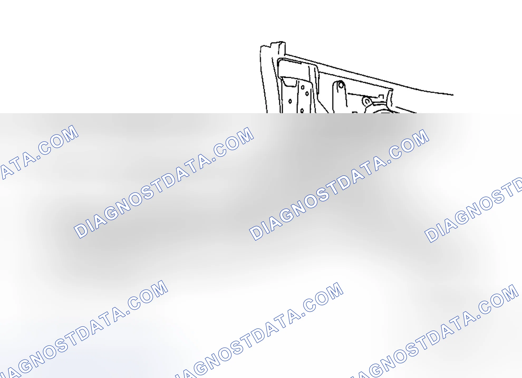 Scheme 98: SHOCK ABSORBING PAD REMOVAL/INSTALLATION [DETACHABLE HARDTOP]