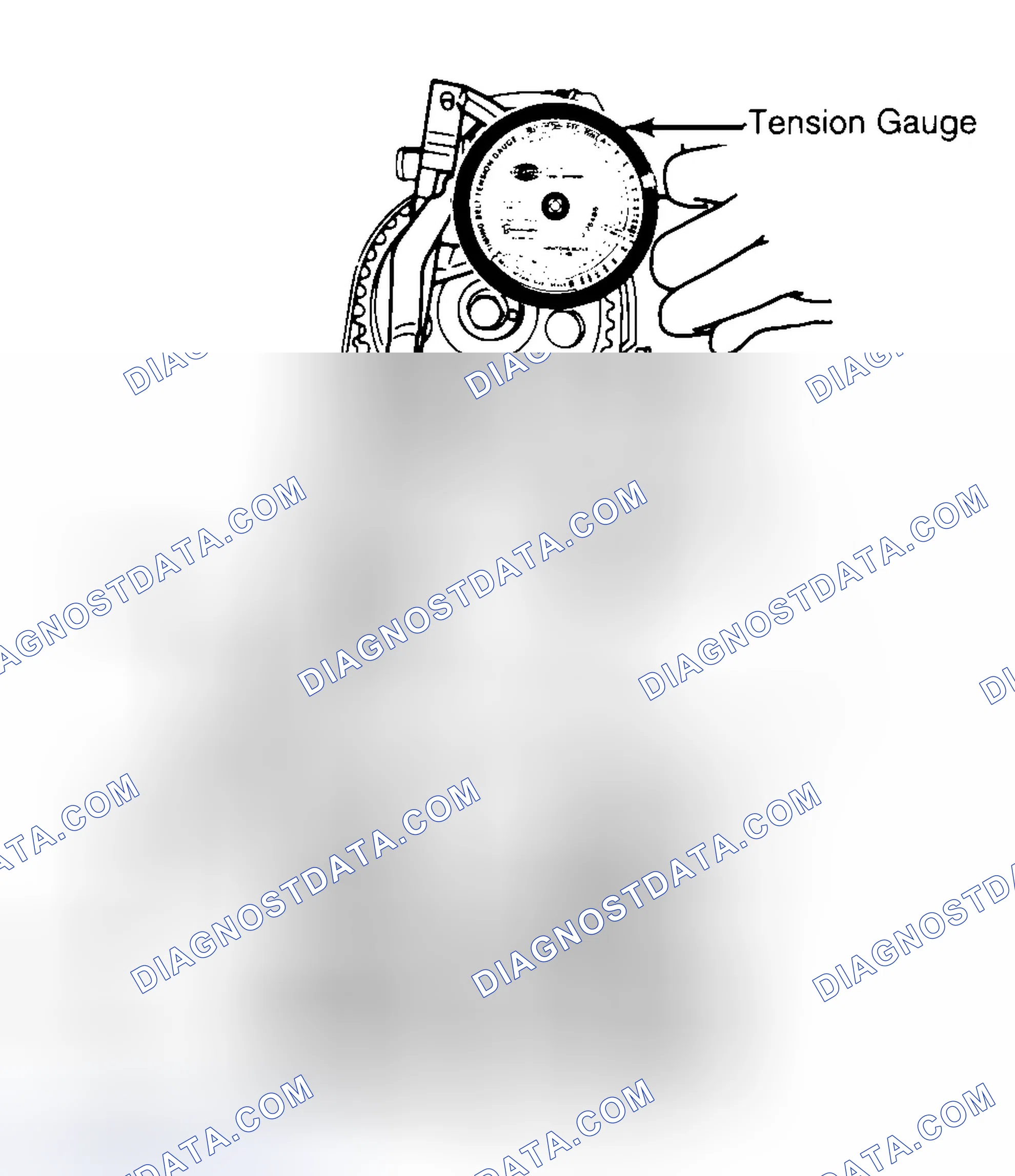 Scheme 3: Adjusting Typical Timing Belt Tension