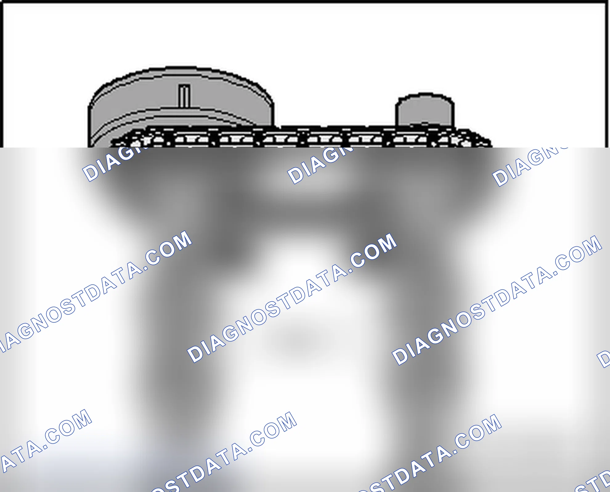 Scheme 145: Place the drive chain onto the removed camshaft chain sprockets as follows