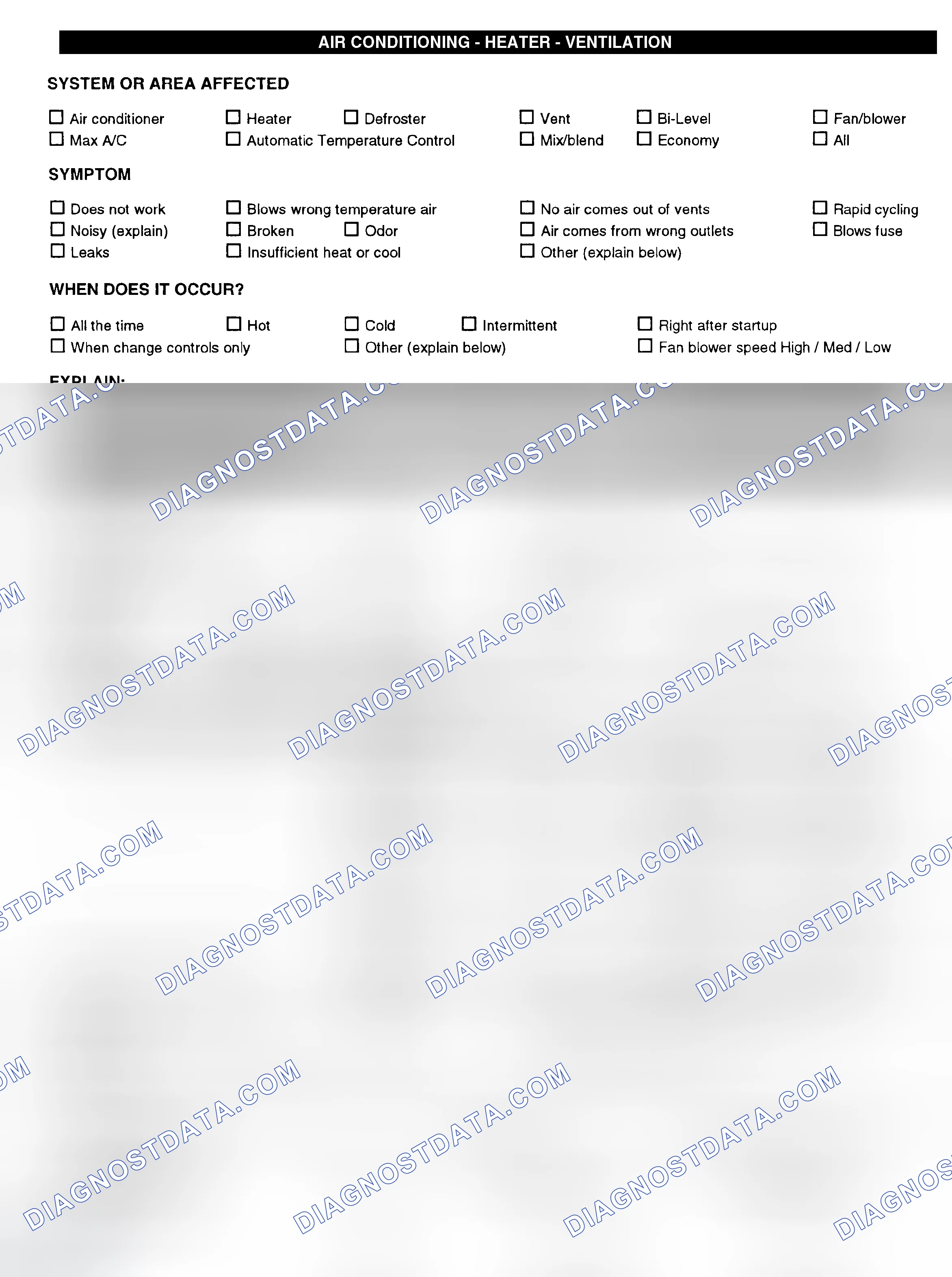 Scheme 4: Symptom Check List - Page 3