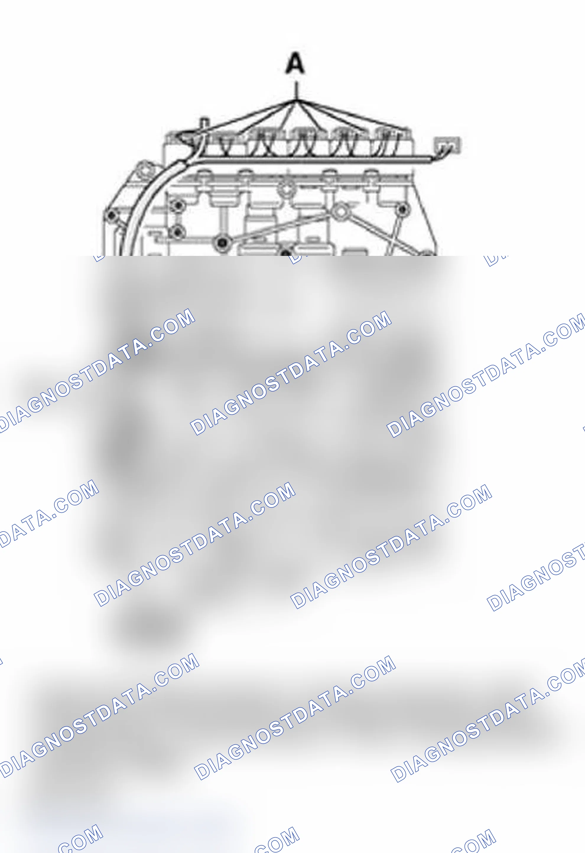 Scheme 387: Internal transmission wiring harness with integrated Transmission Fluid Temperature Sensor -G93