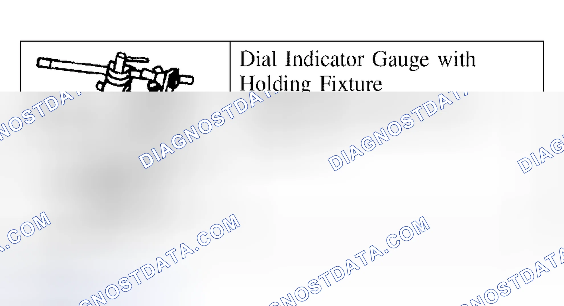 Scheme 25: Camshaft Runout