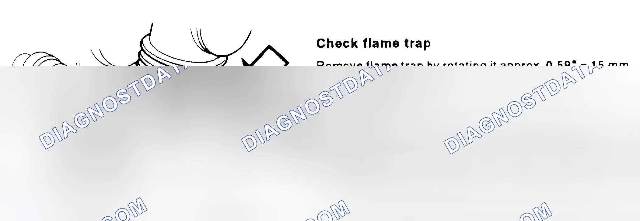 Scheme 11: FLAME TRAP MAINTENANCE - PCV SYSTEM