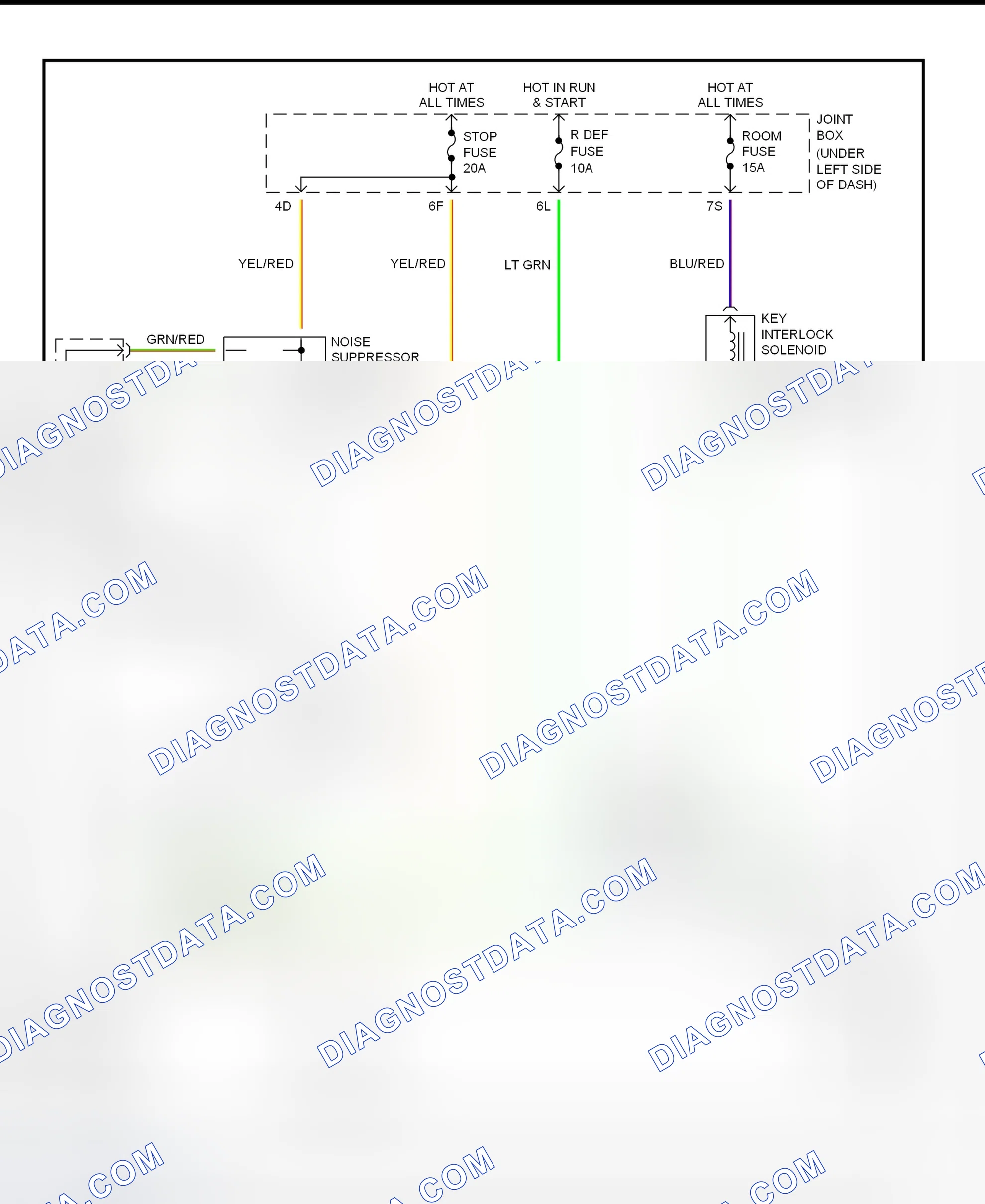 Scheme 35: Shift Interlock System Wiring Diagram (2002 Millenia)