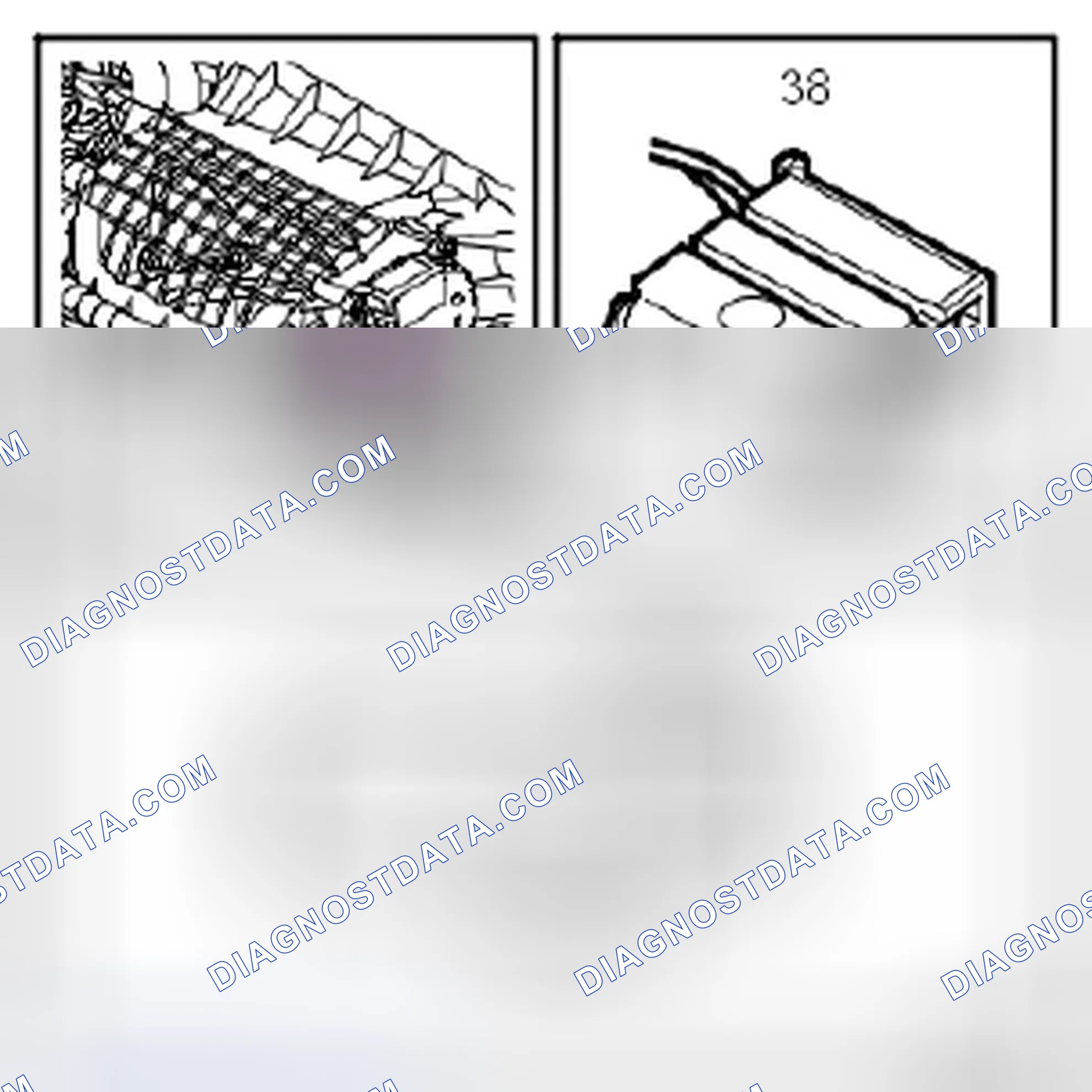 Scheme 481: Motor, air recirculation flap (38)