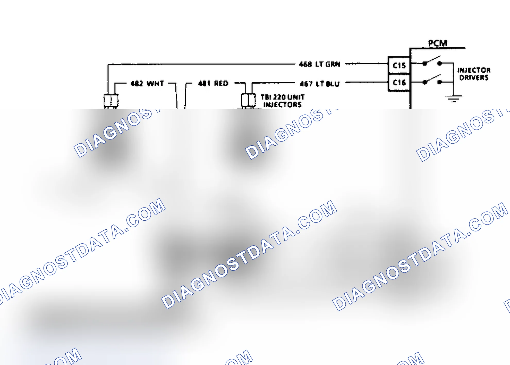Scheme 148: Code 42 Schematic (All W/O 4L80-E Trans. Except 2.5L, 3.1L & 4.3L Turbo) Electronic Spark Timing