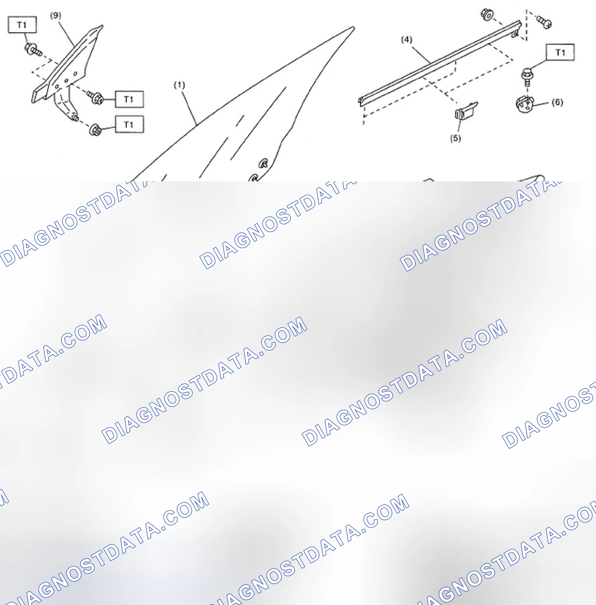 Scheme 3: Identifying Front Door Glass Component