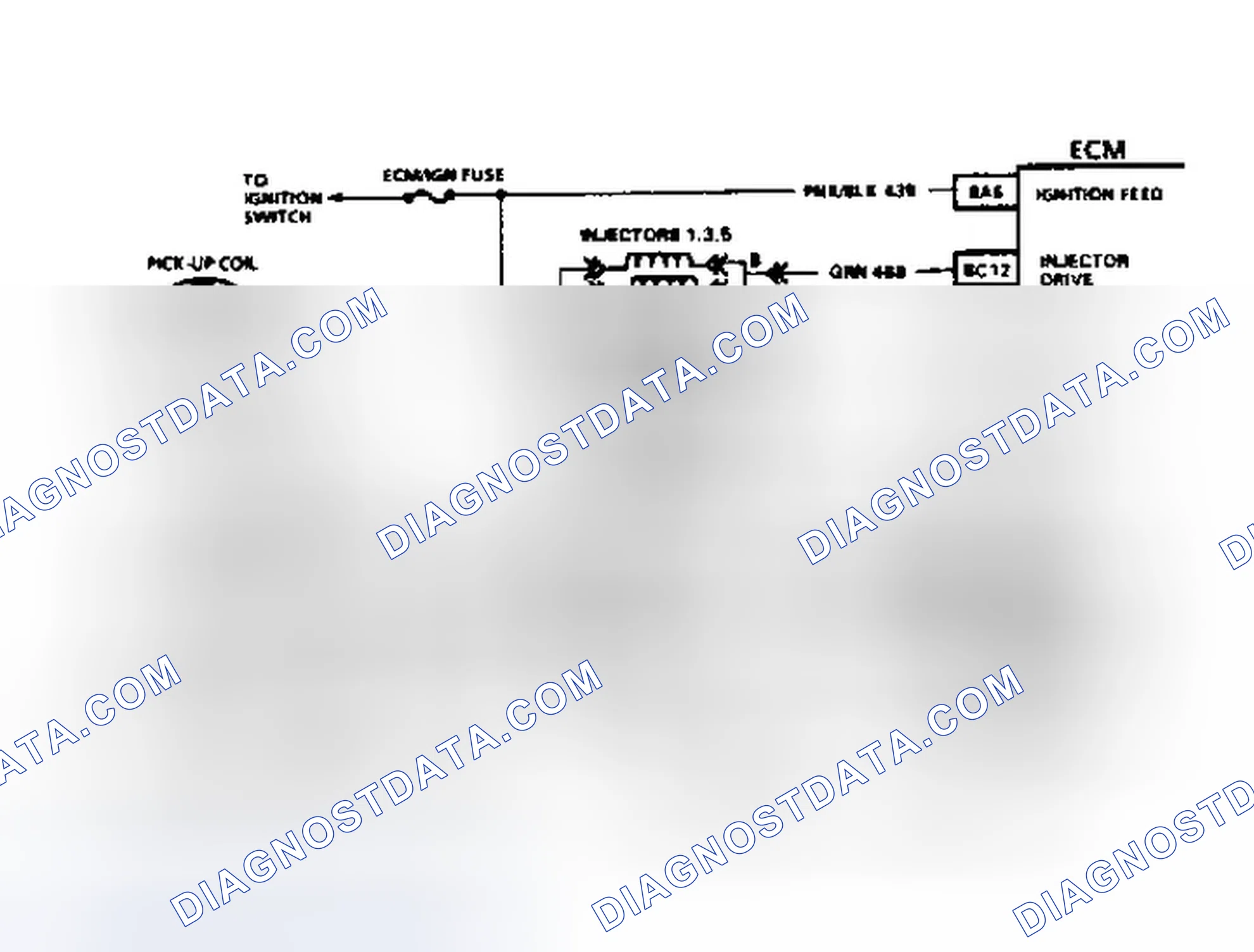 Scheme 115: Code 42 Schematic (3.1L) Electronic Spark Timing