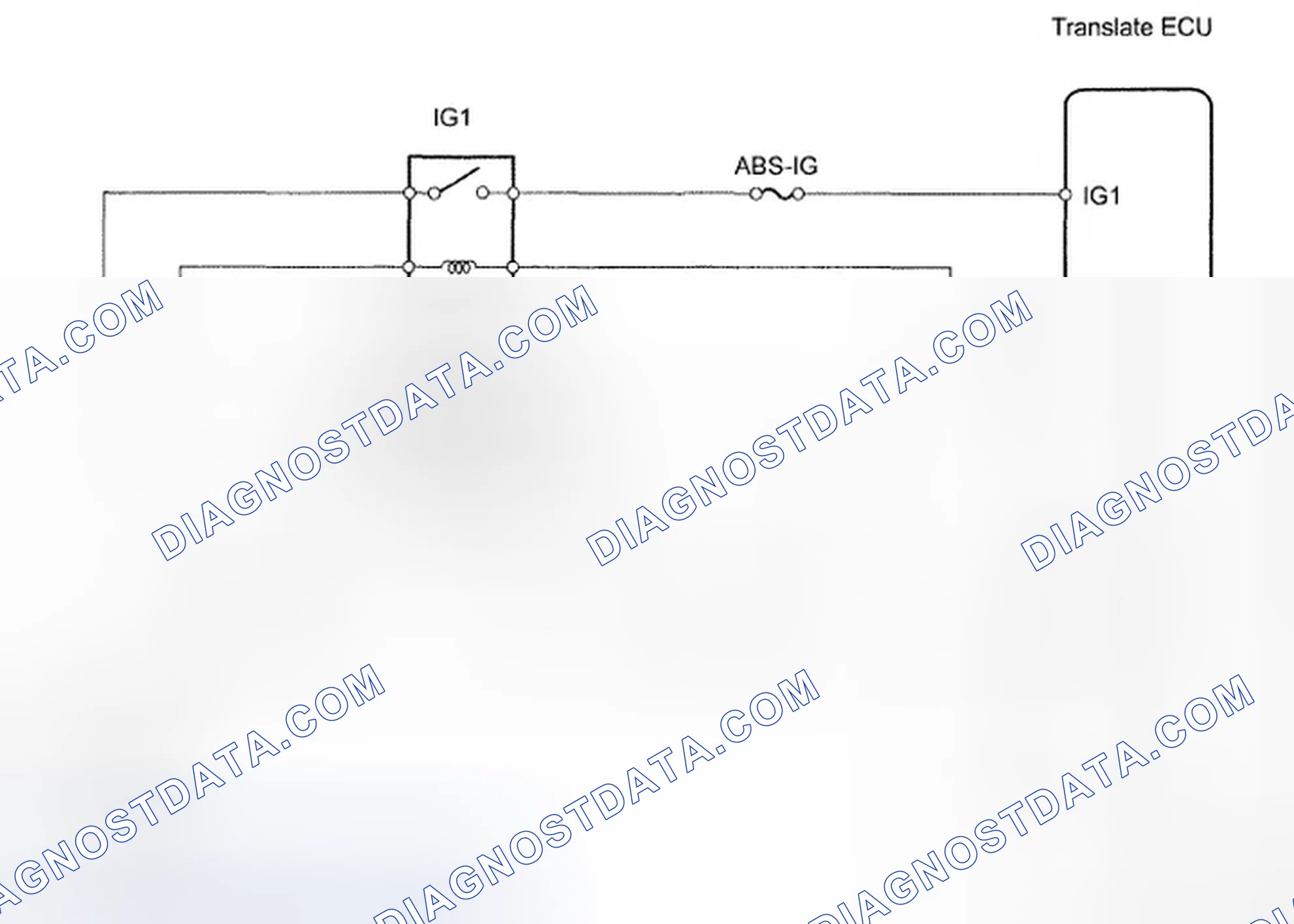 Scheme 11: Translate ECU Communication - Wiring Diagram